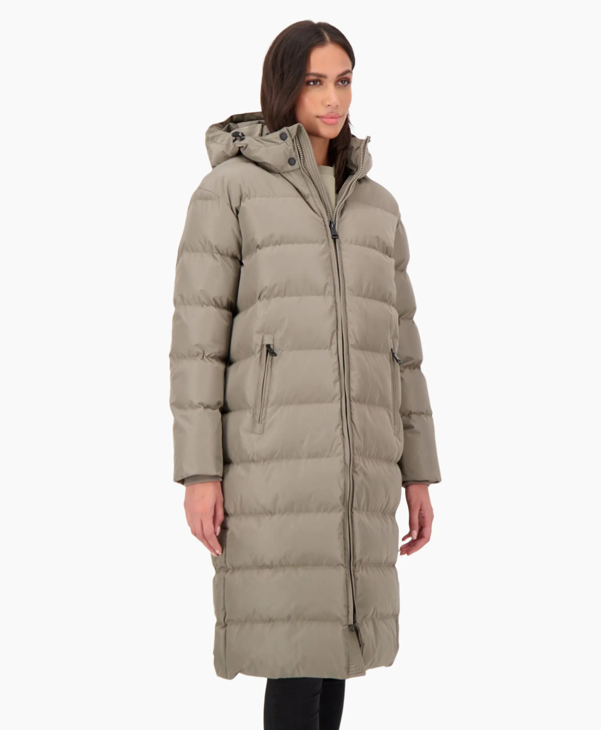 Fashion Gewatteerde Jas Grace Jacket Beige Dames Jassen