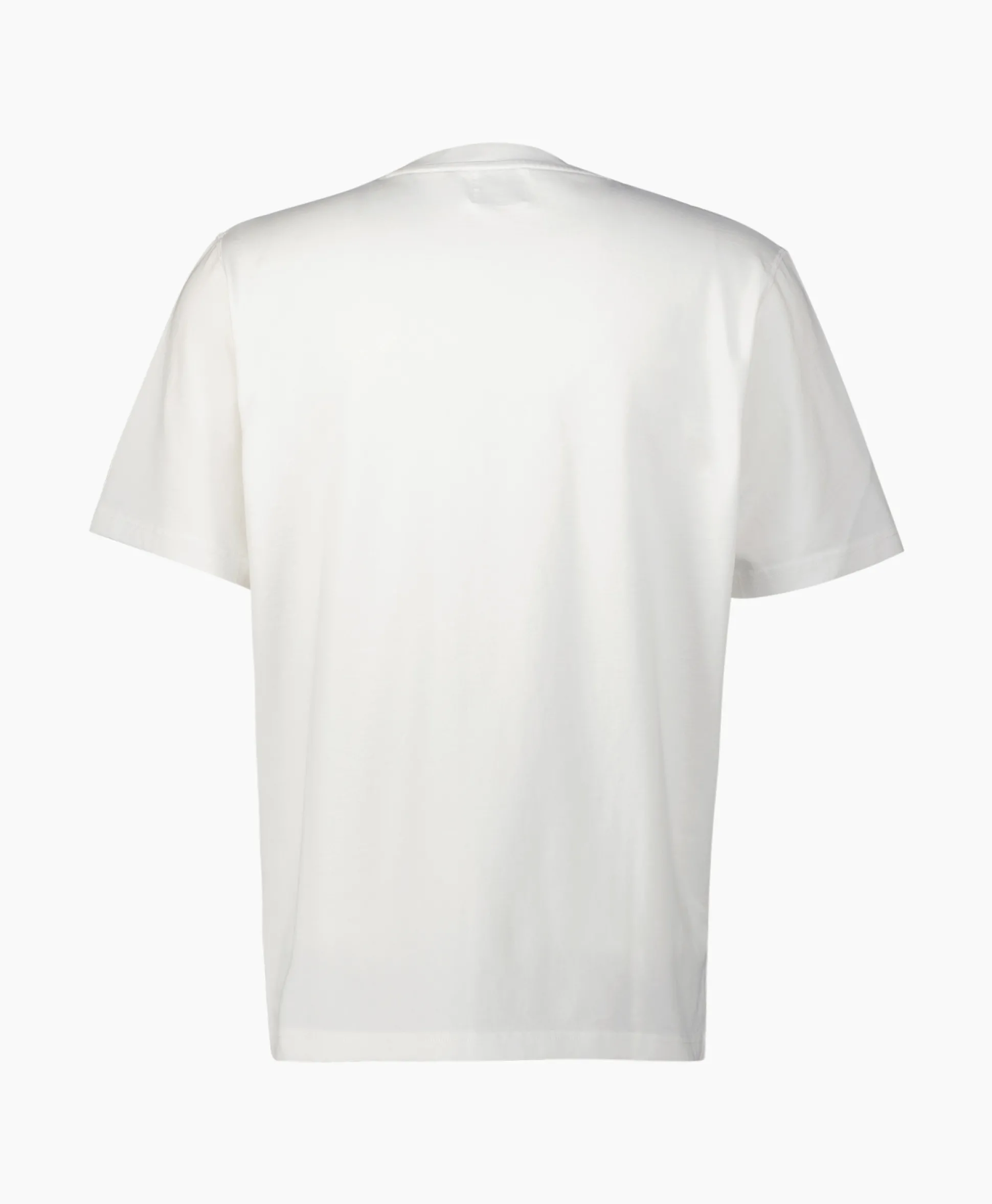 Clearance T-Shirt Korte Mouw Front Arte Chest Wit Heren T-Shirts