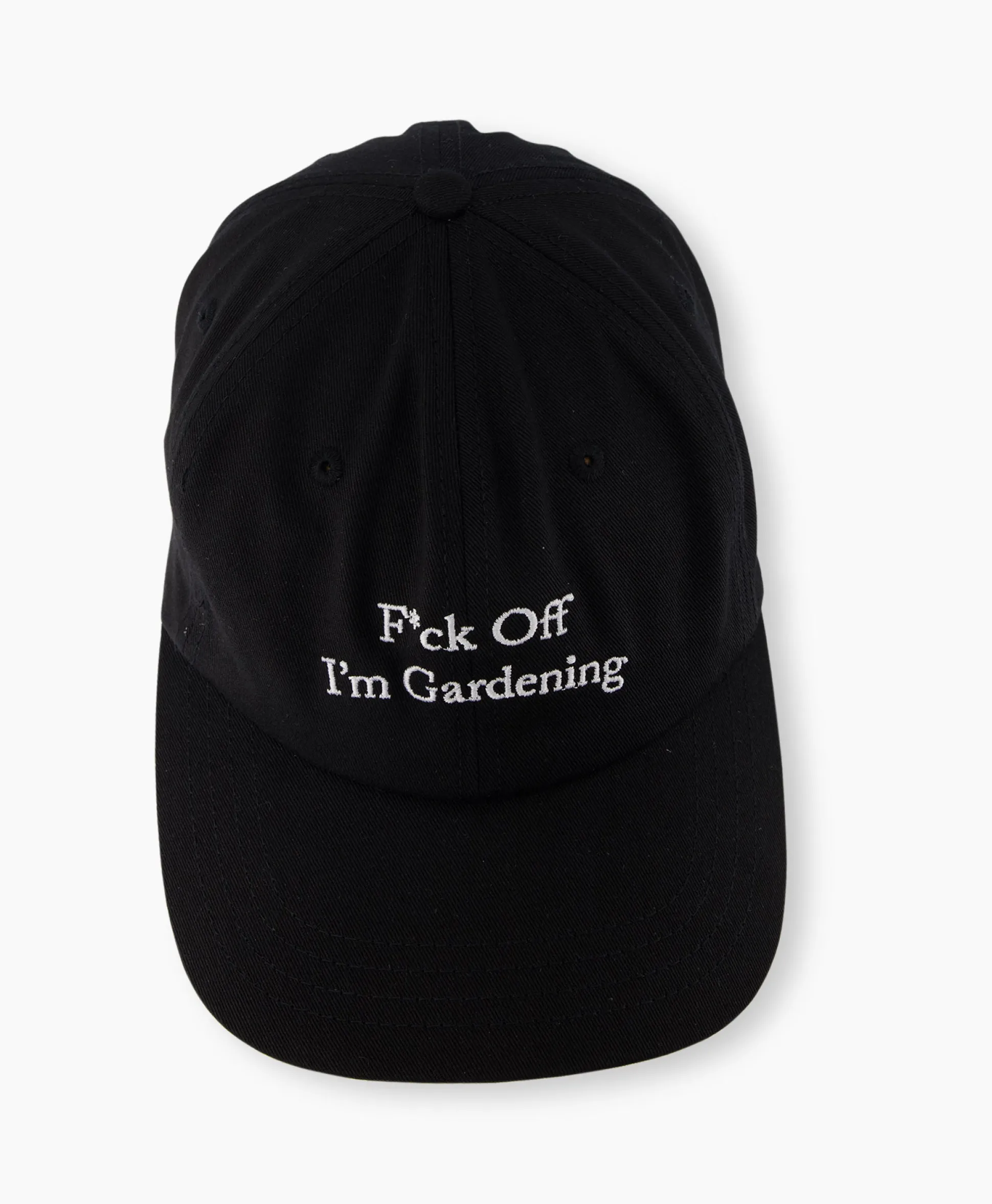 Best Bram's Fruit Hoed/Pet F* Off Cap Zwart Heren Petten