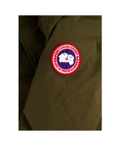 Hot Gewatteerde Jas Langford Parka Donker Groen Heren Jassen