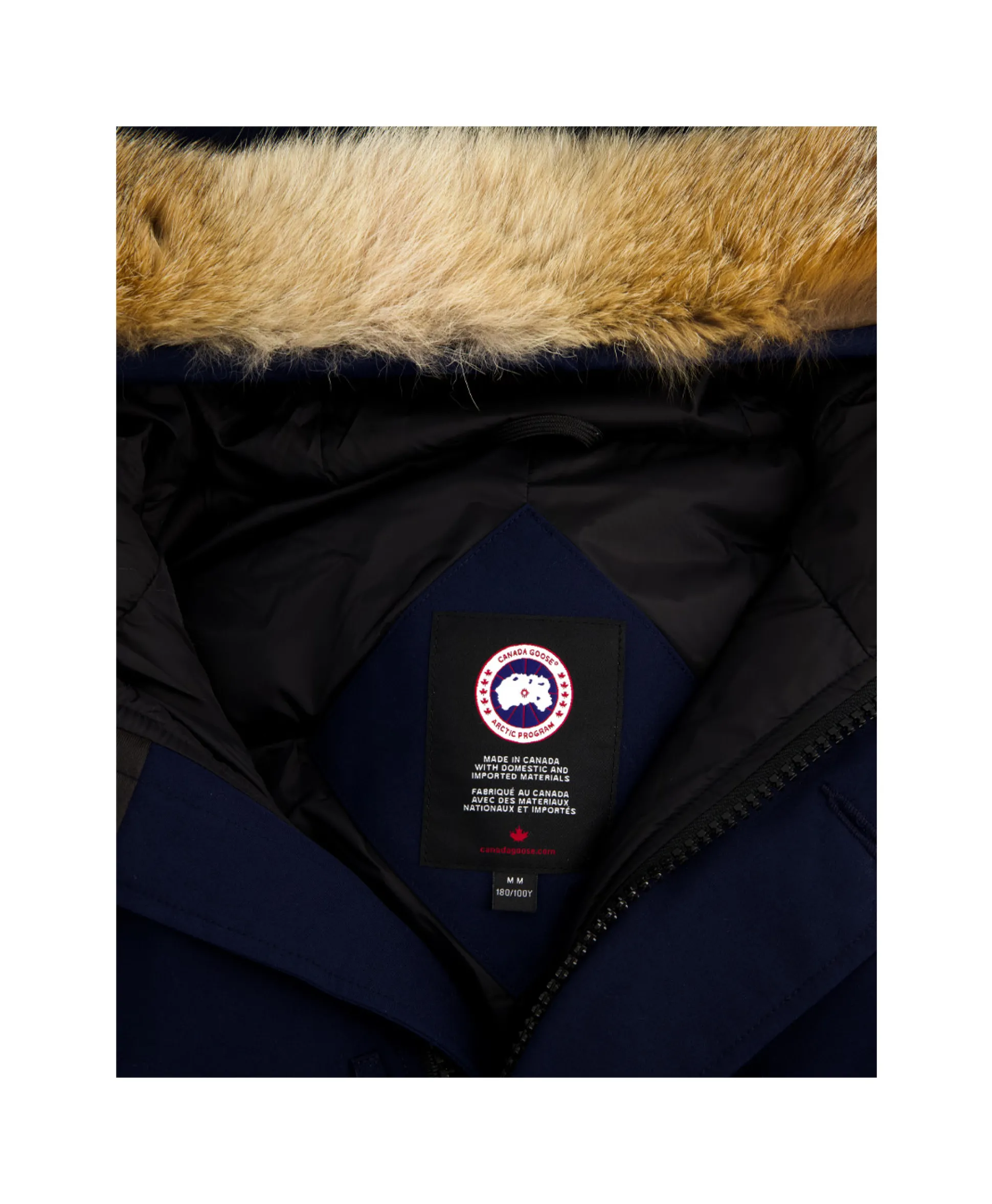New Gewatteerde Jas Chateau Parka/Atlantic Donker Blauw Heren Jassen