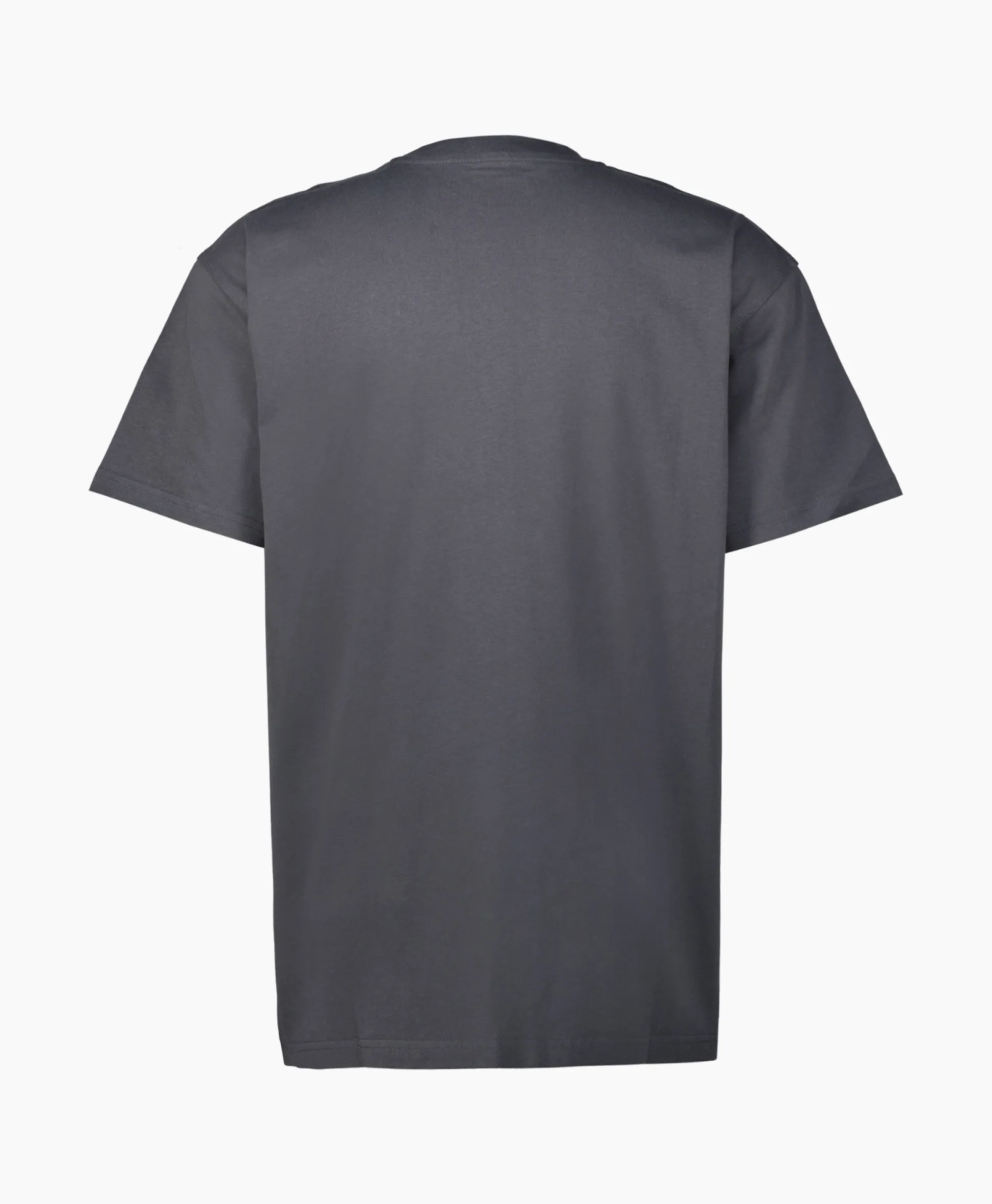 Fashion T-Shirt S/S American Script Organic Cotton Donker Blauw Heren T-Shirts