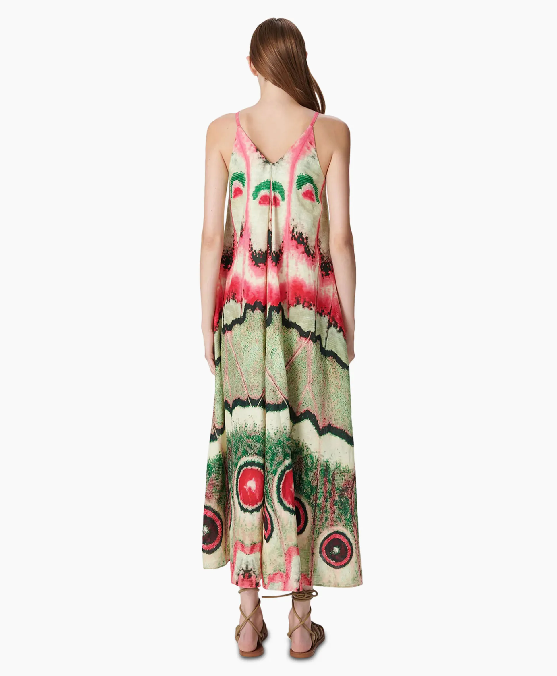 Fashion Maxi Jurk Eden Groen Dames Bruiloftskleding