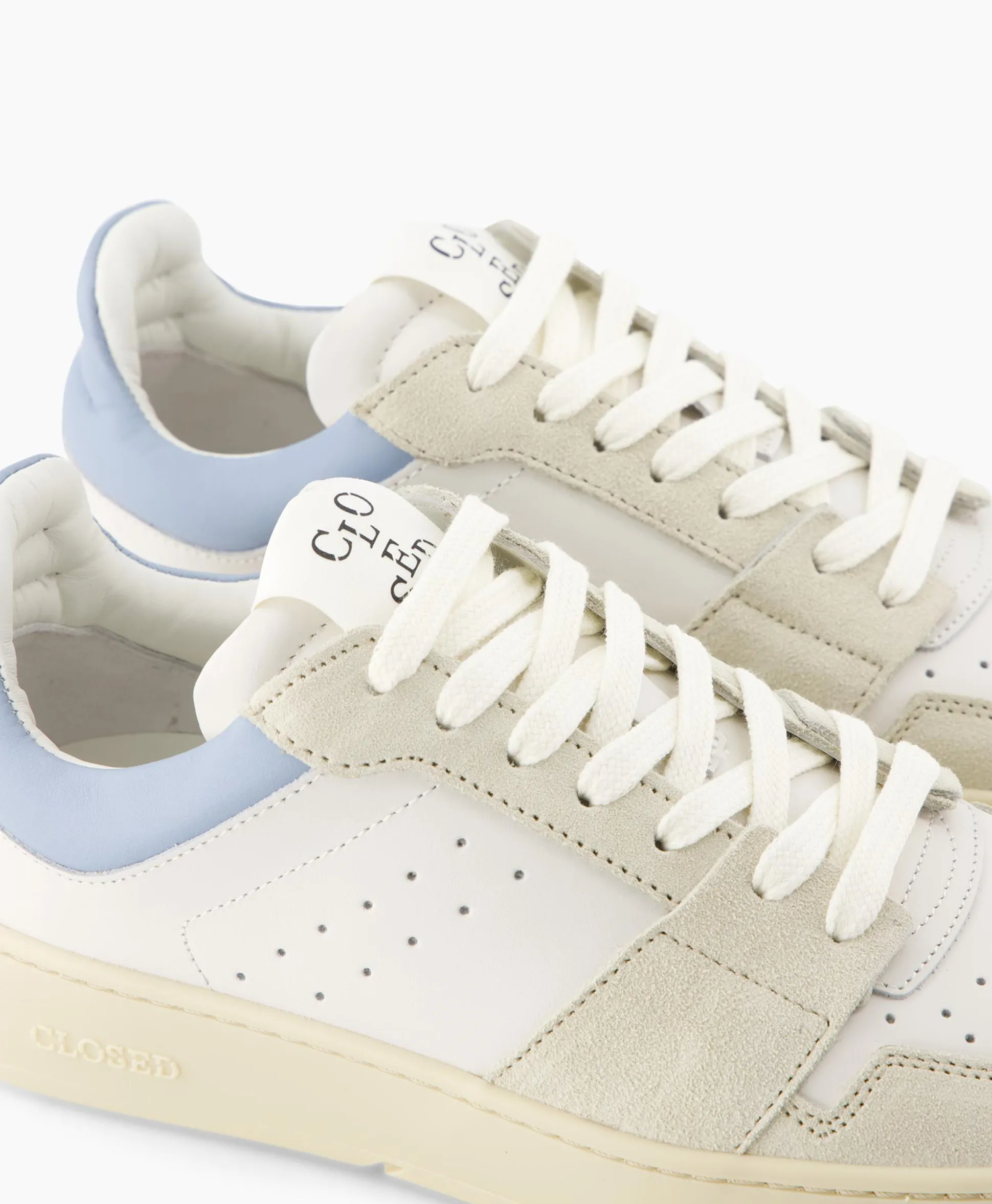 Online Sneaker Low Top Licht Blauw Dames Sneakers