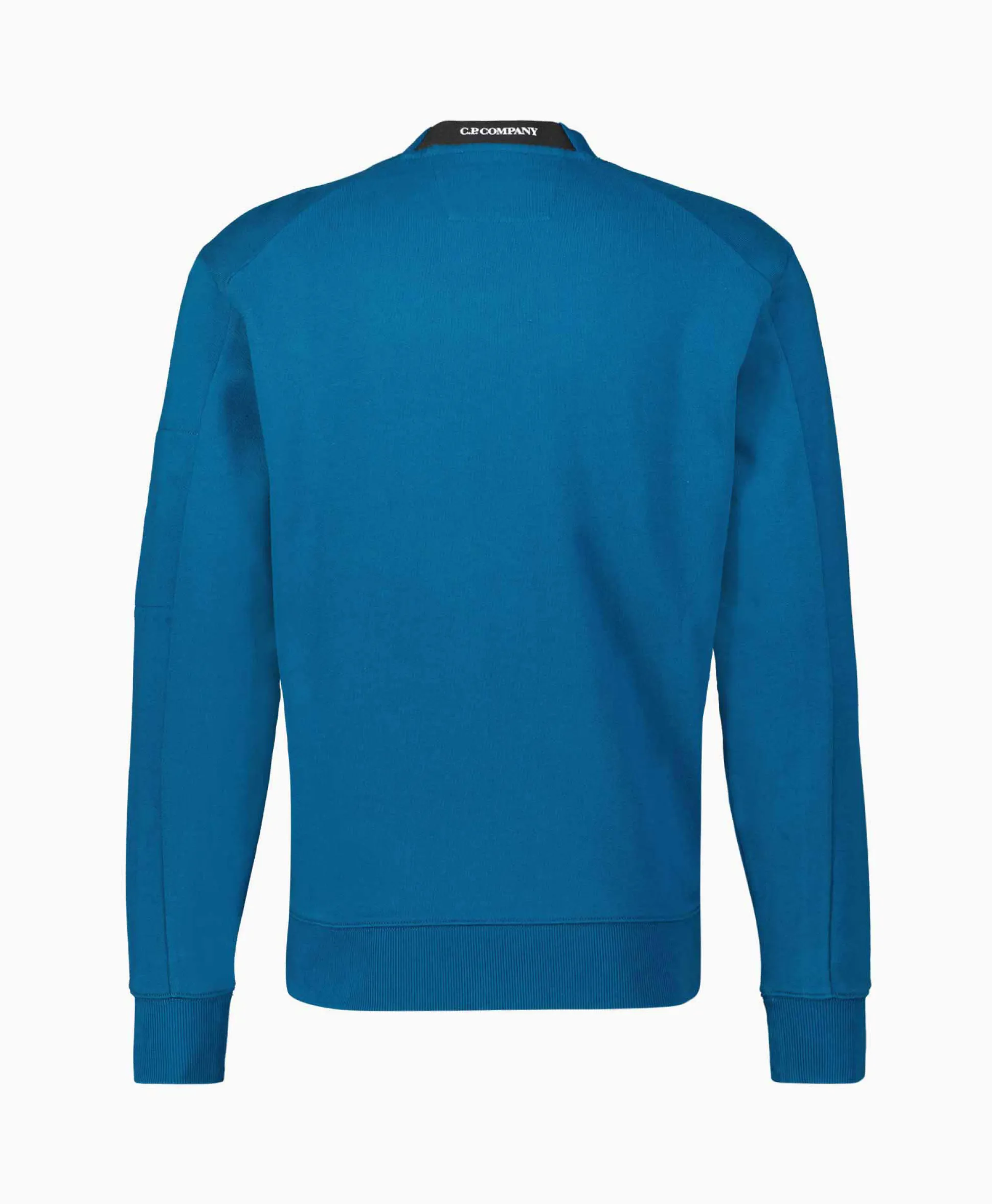Sale Sweater Diagonal Raised Fleece Blauw Heren Truien