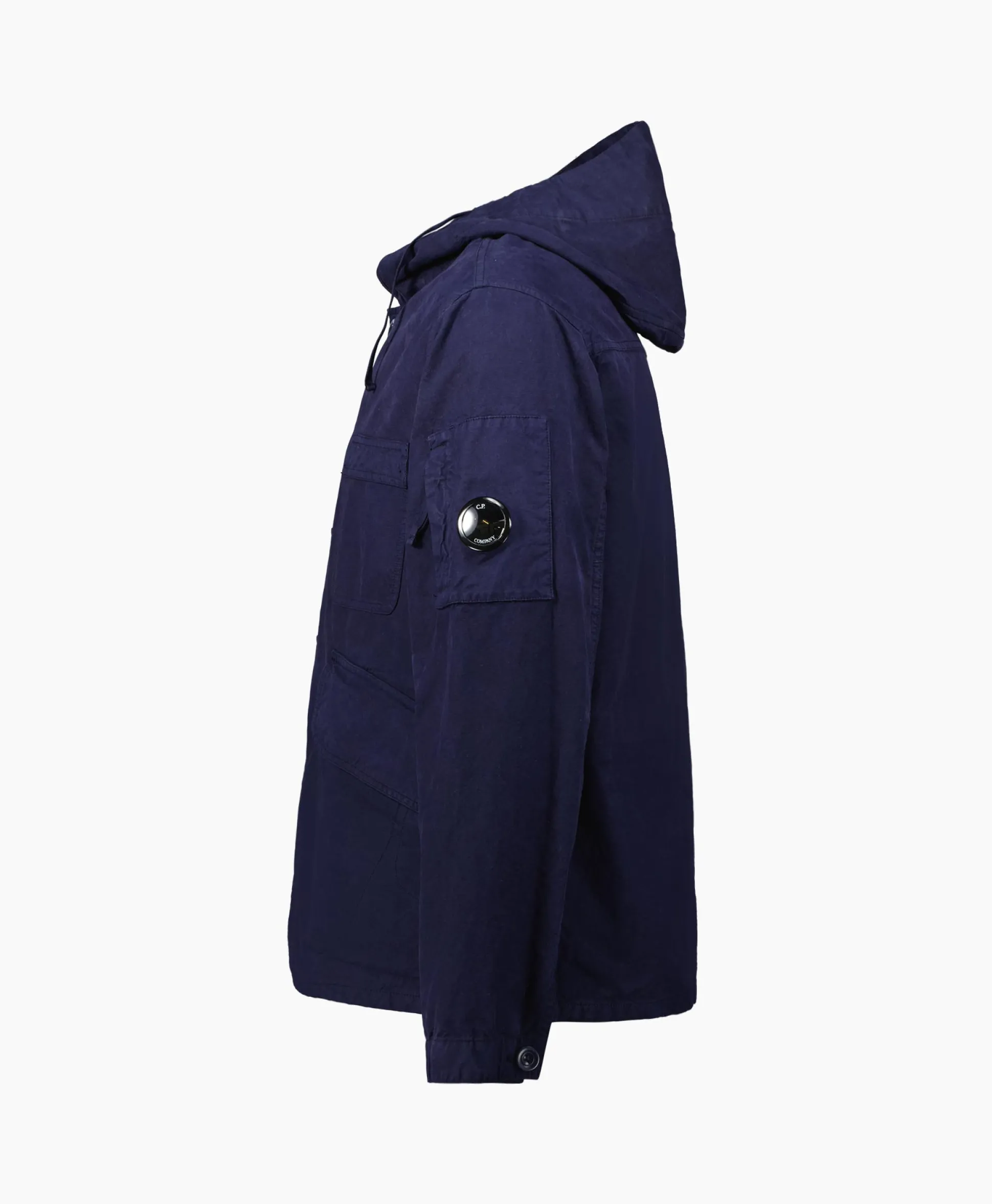 Cheap Vest B Hooded Jacket Donker Blauw Heren Jassen