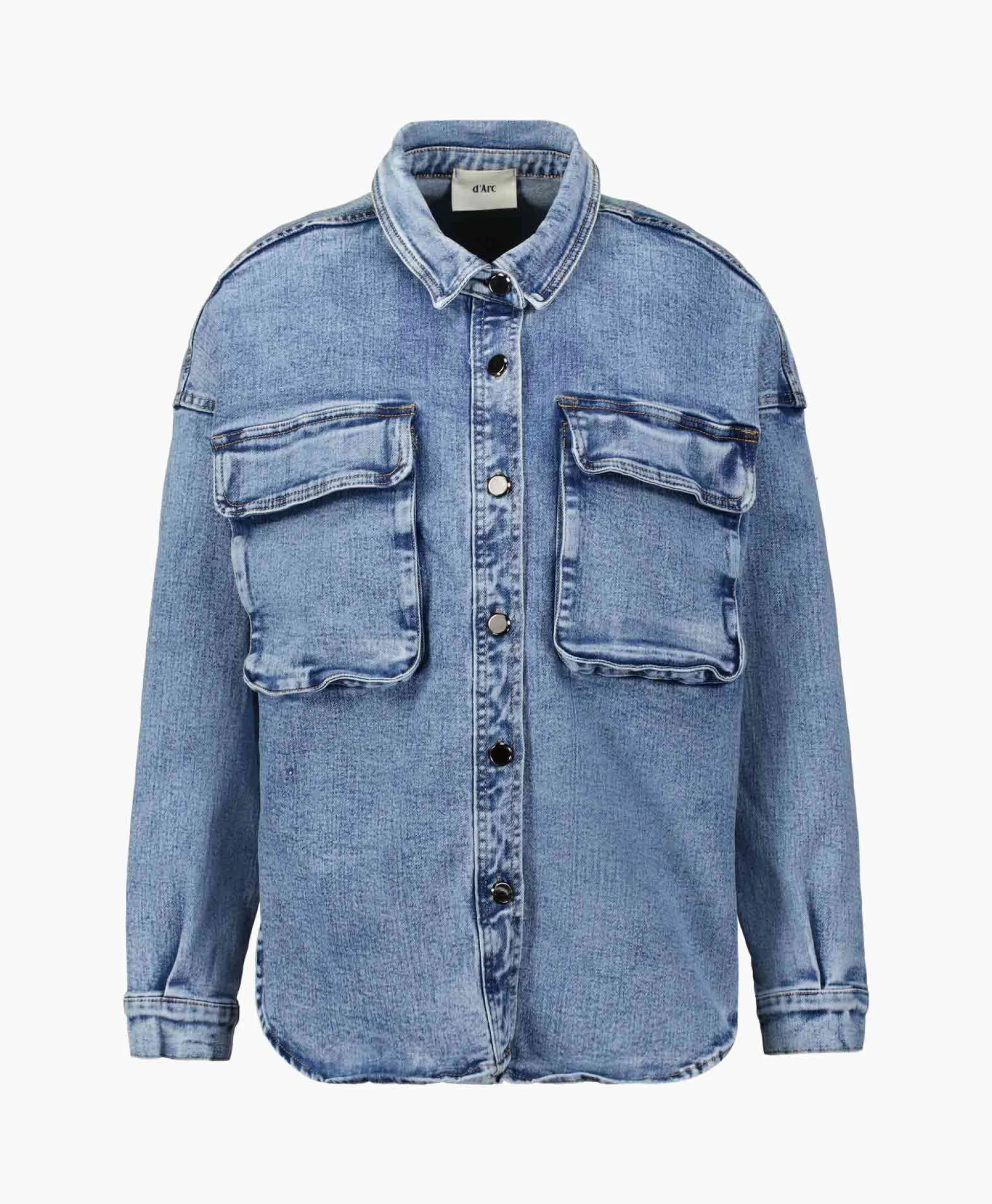 Best Sale D'Arc Blouse Cunro Licht Blauw Dames Blouses