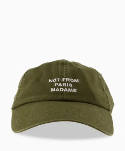 Online Pet La Casquette Slogan Khaki Heren Petten