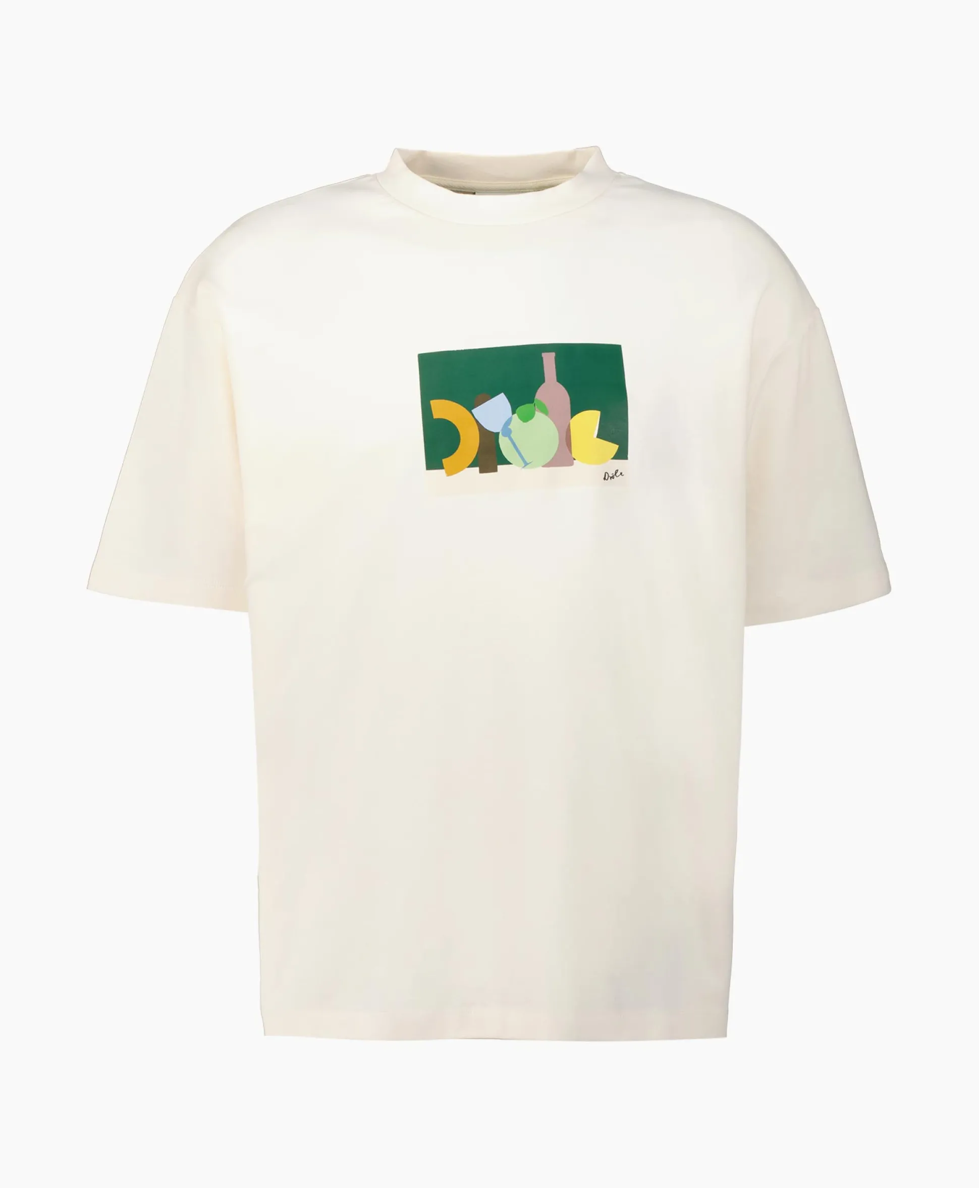 Fashion T-Shirt Korte Mouw Nature Drole Off White Heren T-Shirts