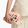 Store Clutch Finestones Off White Dames Tassen