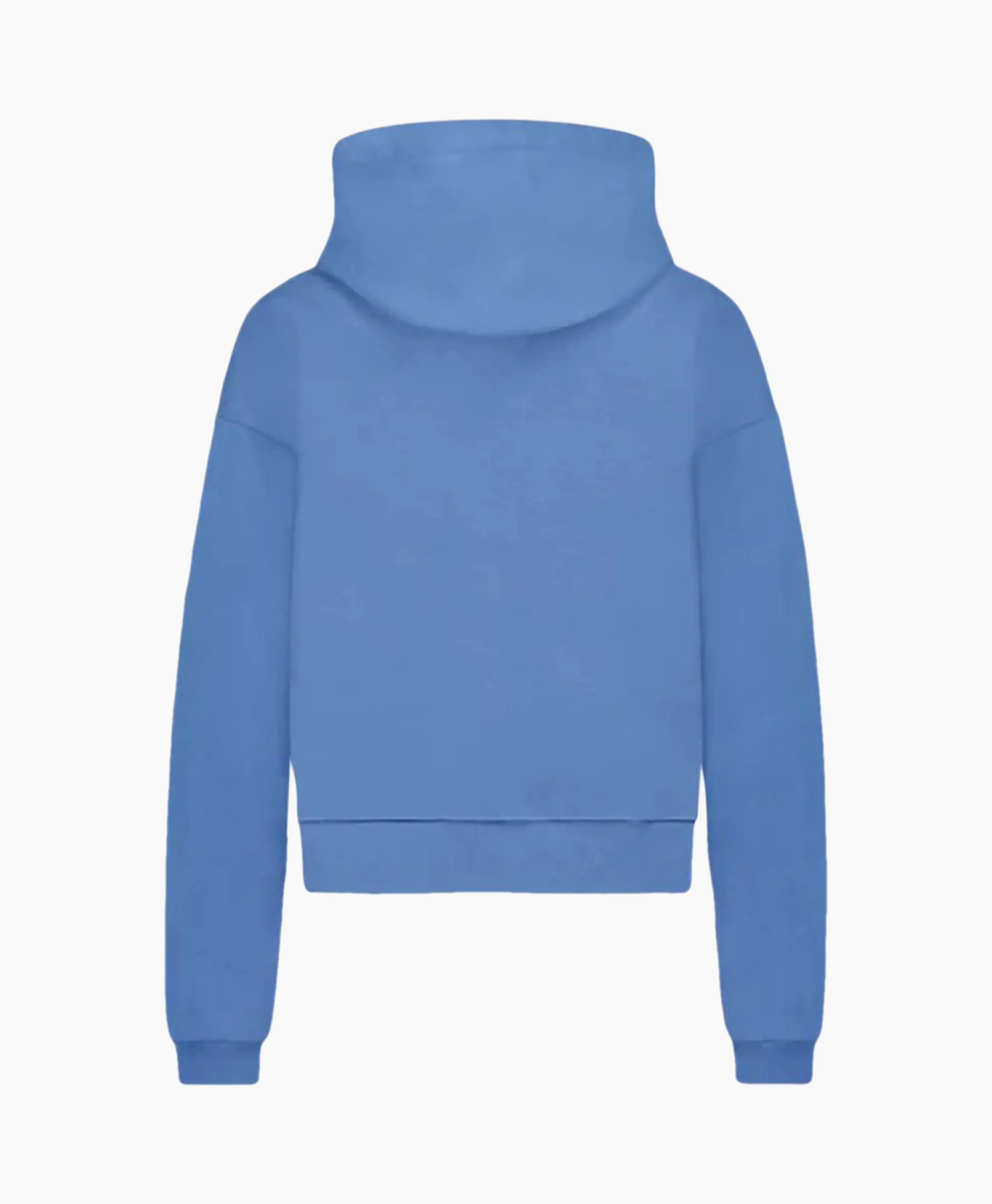 Clearance Flaneur Hoodie Floral Watercolor Zip Up Blauw Heren Truien