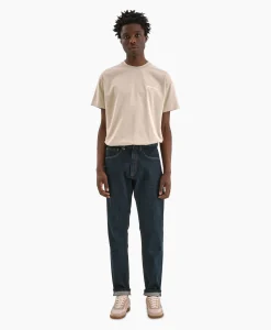 Sale Flaneur T-Shirt Korte Mouw Signature Beige Heren T-Shirts