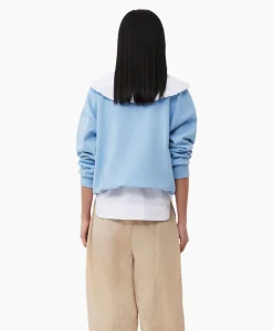 Sale Pullover Isoli Oversized Blauw Dames Truien