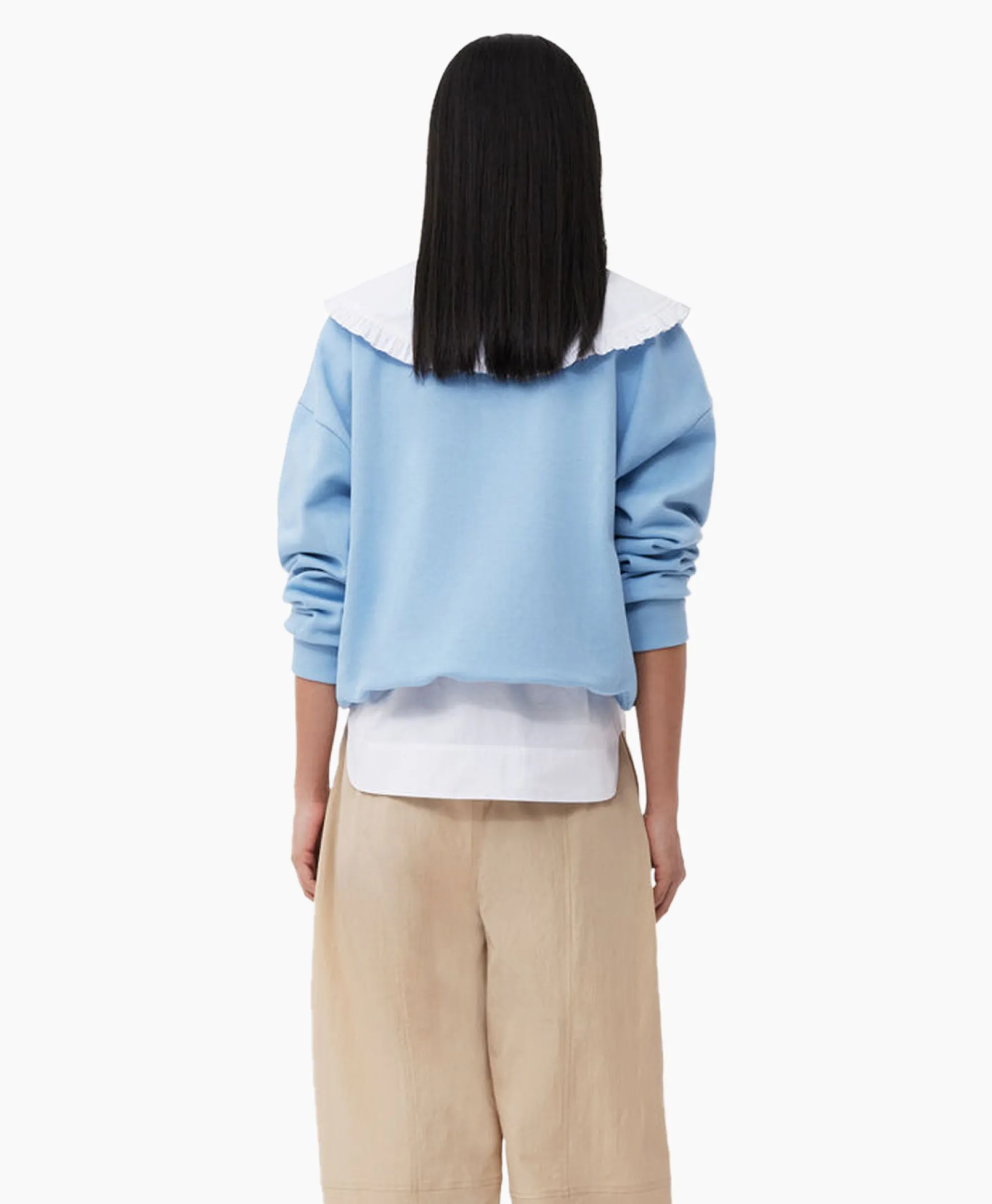 Sale Pullover Isoli Oversized Blauw Dames Truien