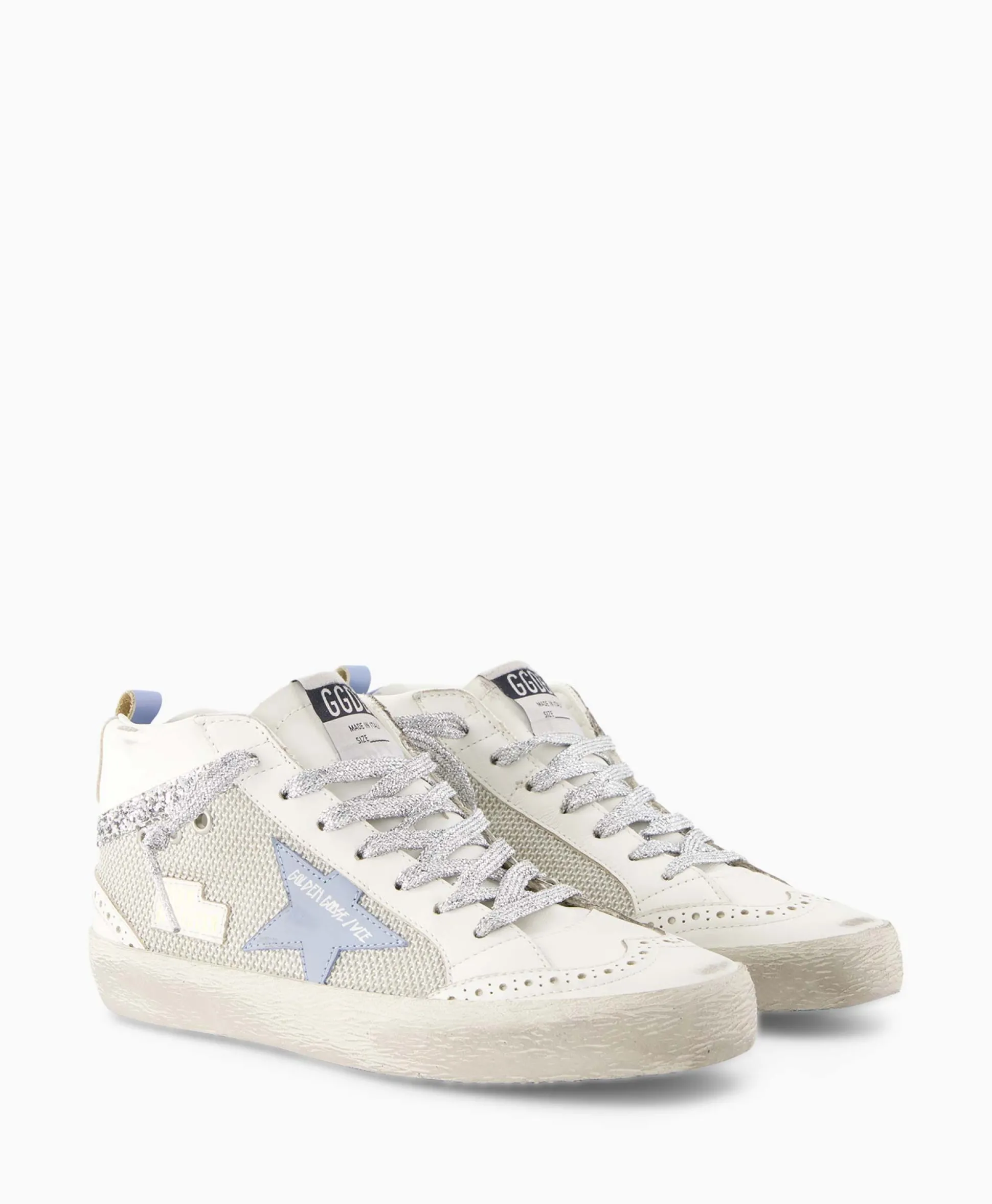 Online Sneaker Mid Star Wit Dames Sneakers