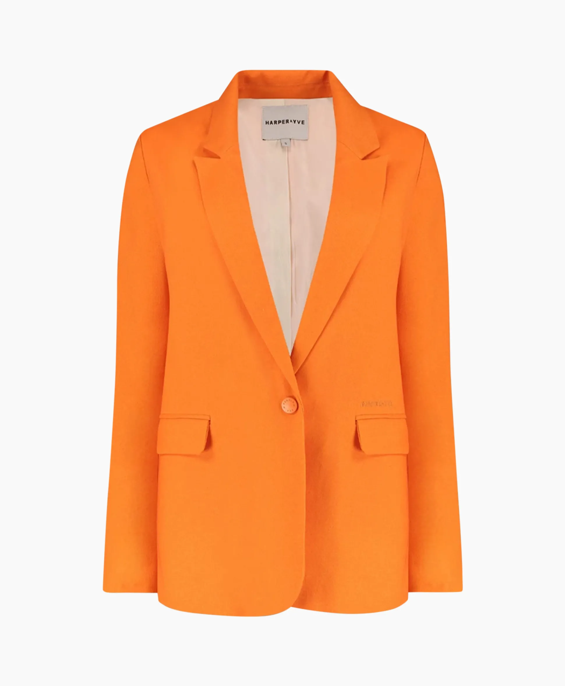 Fashion Harper & Yve Blazer Yagger-Bl Oranje Dames Blazers