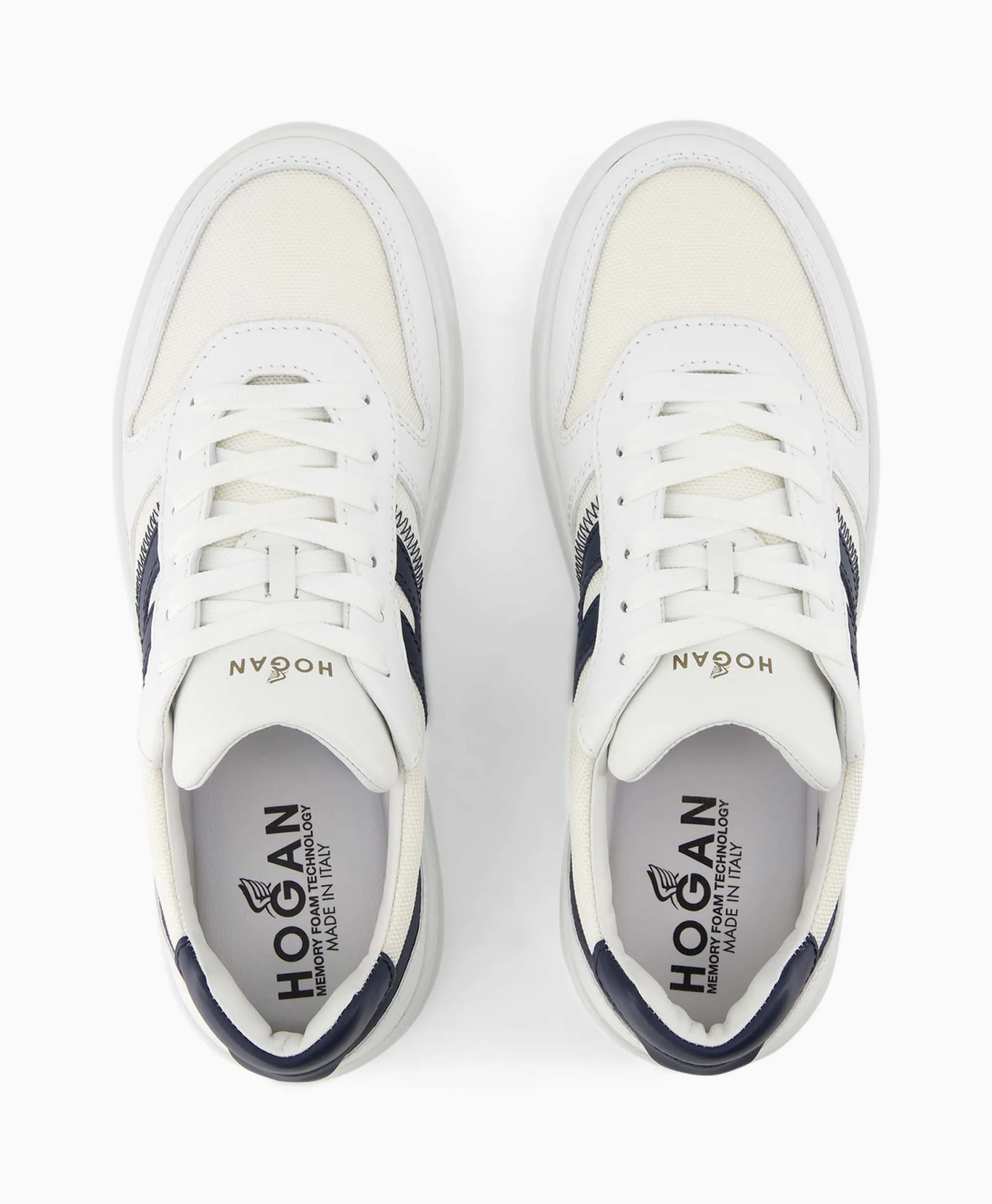 Best Sale Sneaker Allacciato Wit Heren Sneakers
