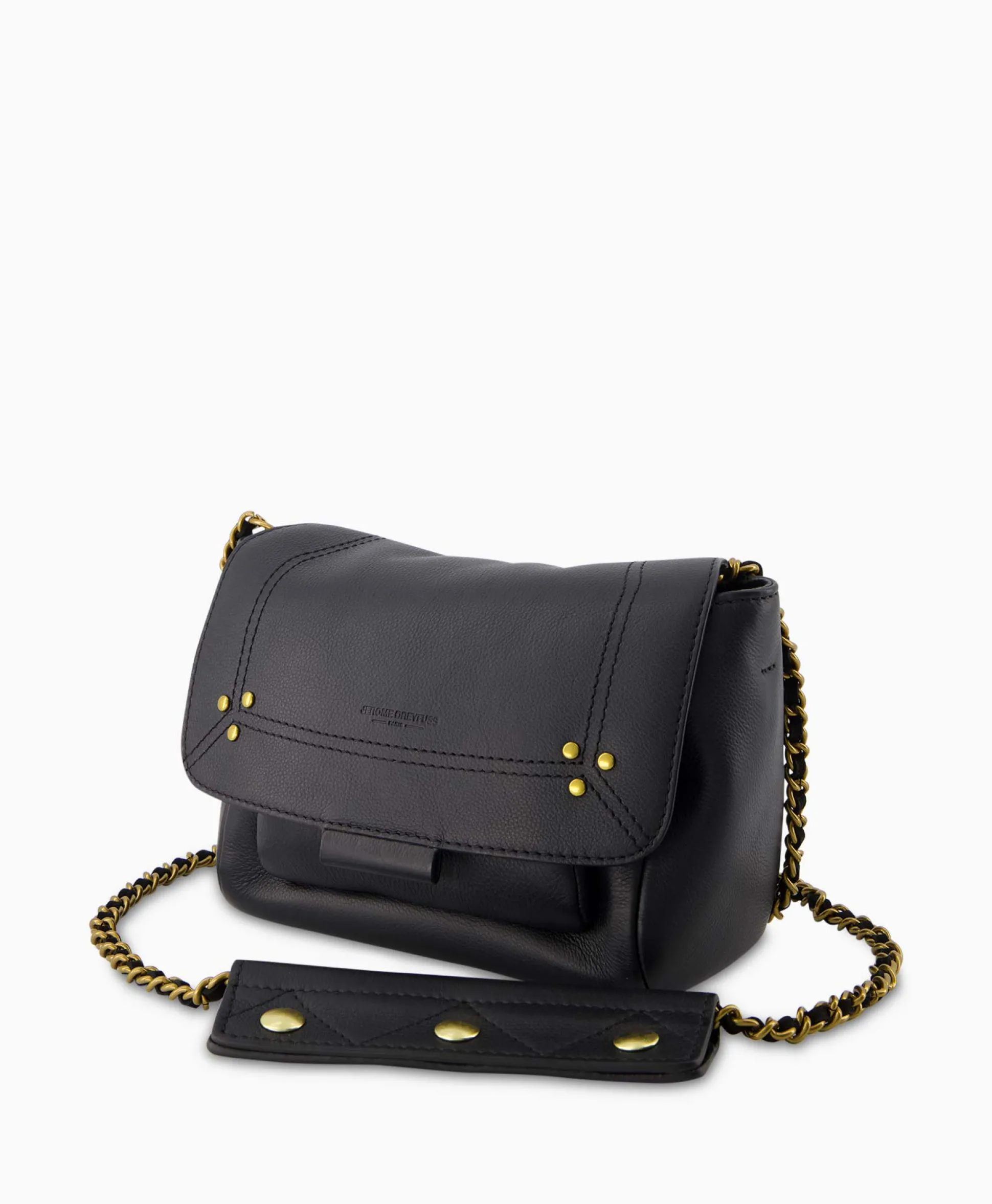 Best Sale Jerome Dreyfuss Crossbody Tas Lulu S Zwart Dames Tassen