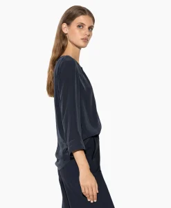 Cheap Blouse 297504/3597-0 Donker Blauw Dames T-Shirts & Tops