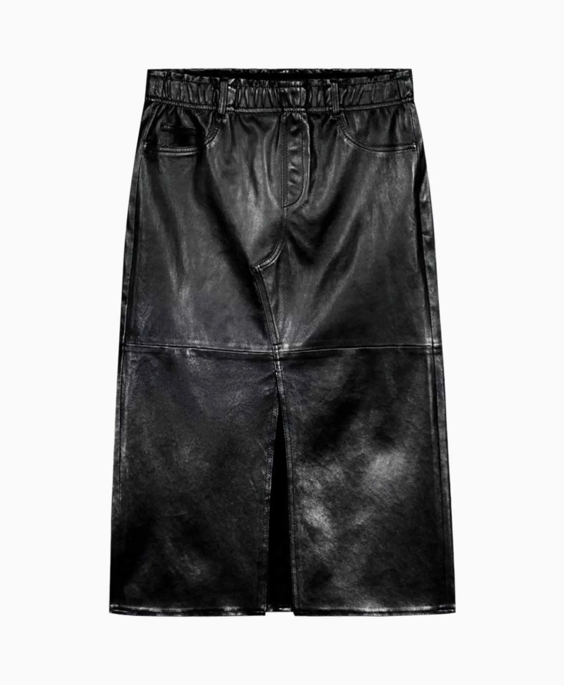 New Midi Rok 598226/9806-0 Zwart Dessin Dames Rokken