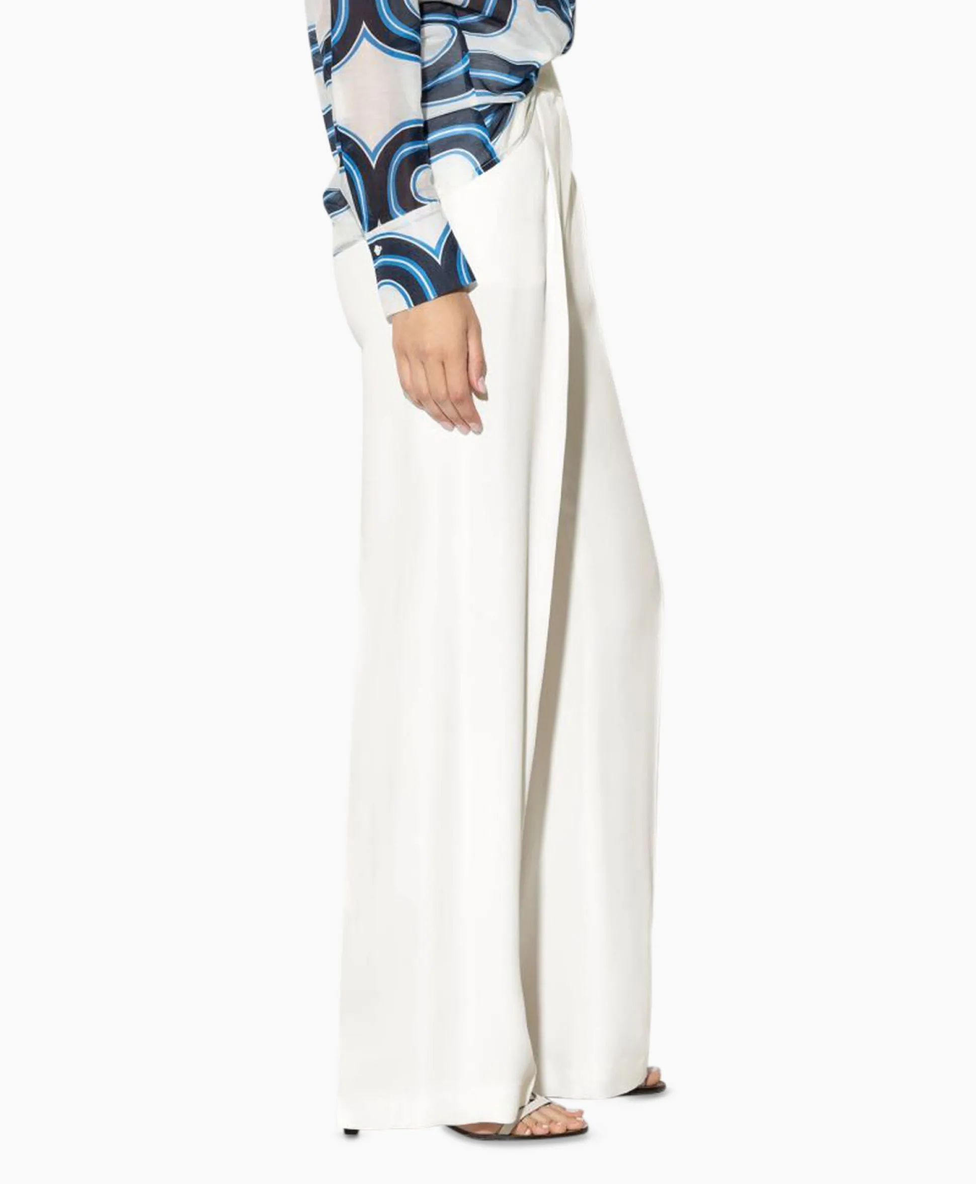 Discount Pantalon 698631/3595-0 Off White Dames Broeken