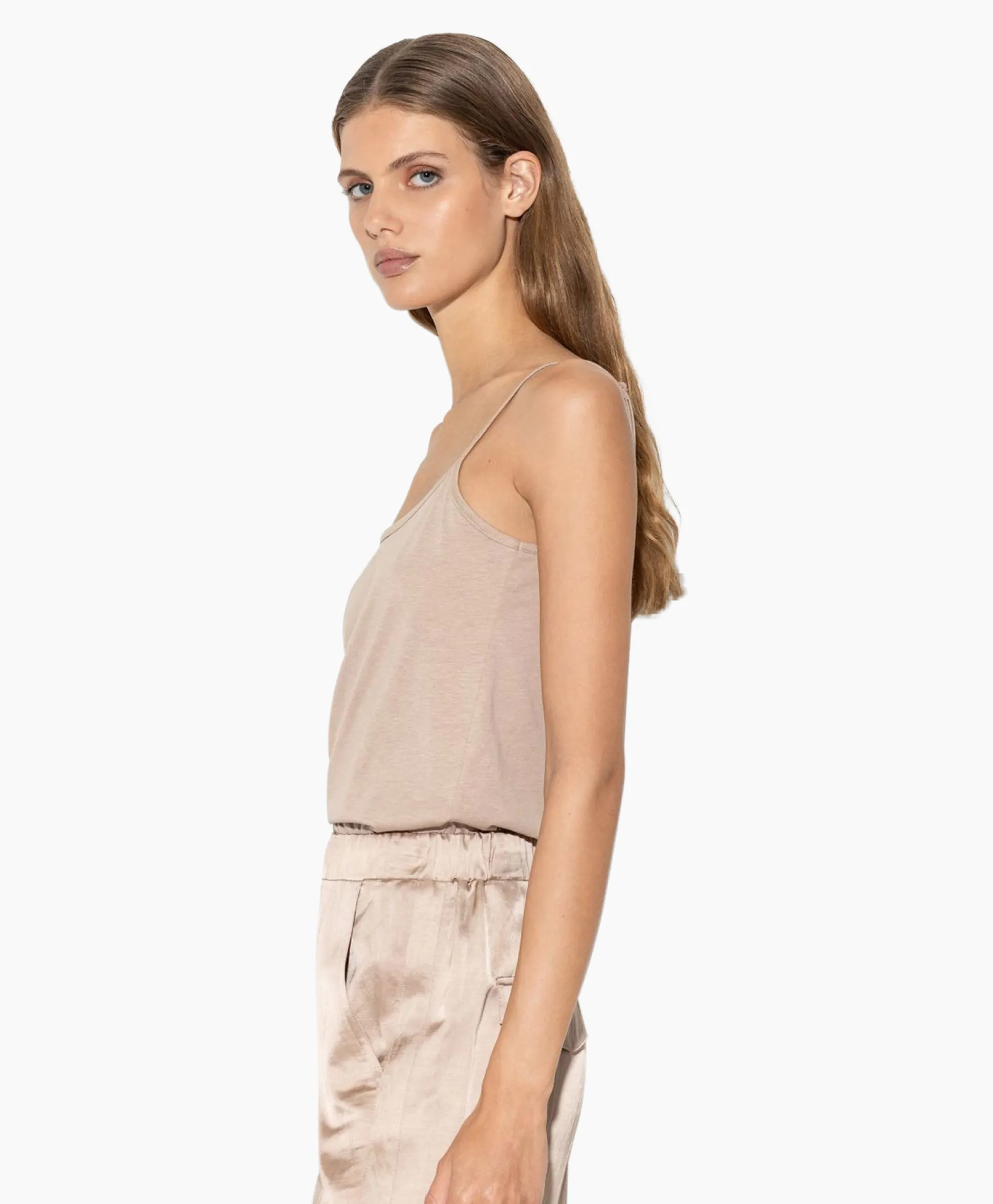 Discount Top 398873/7769-0 Beige Dames T-Shirts & Tops