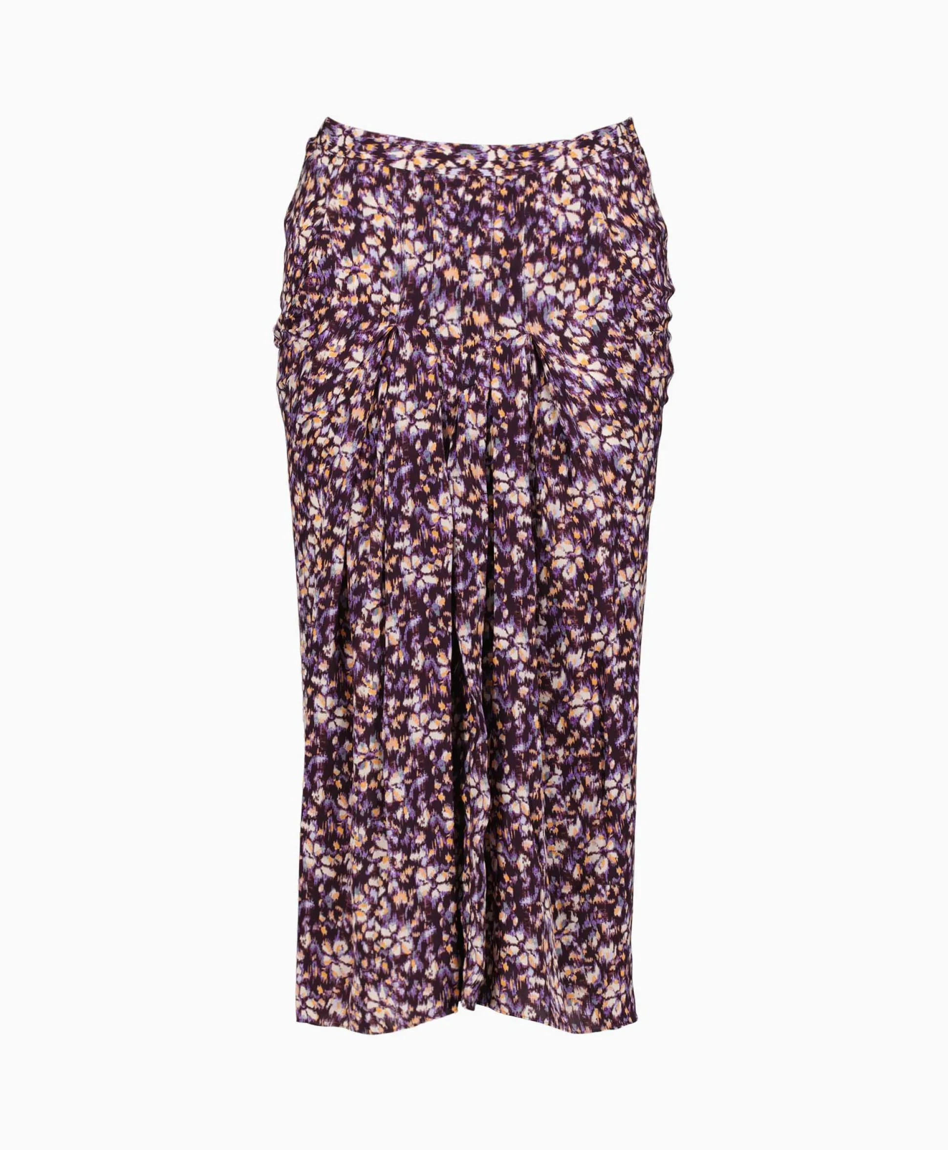 Flash Sale Marant Etoile Maxi Rok Eolia-Gc Paars Dames Rokken
