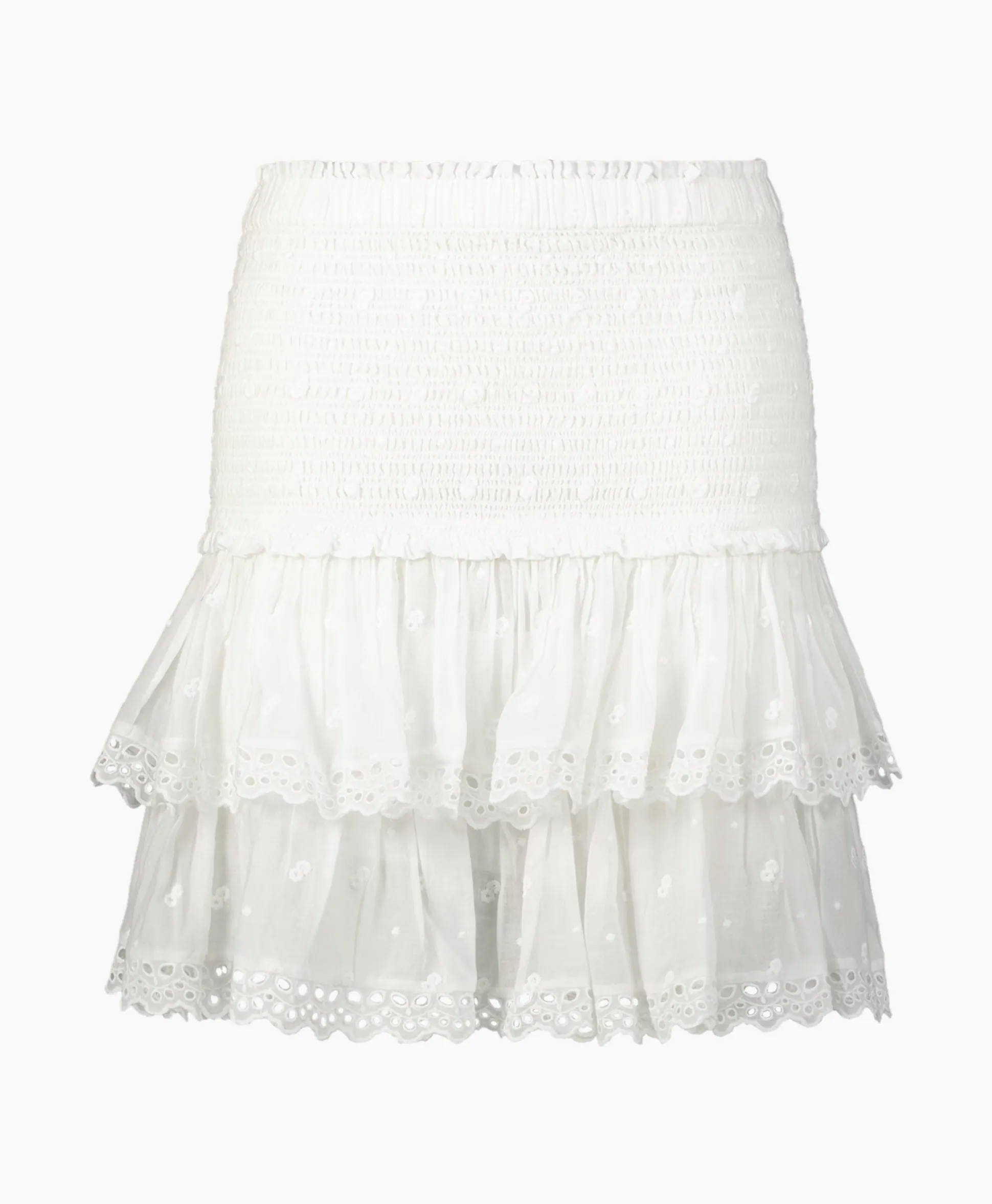 Discount Marant Etoile Minirok Tinaomi-Gc Wit Dames Rokken