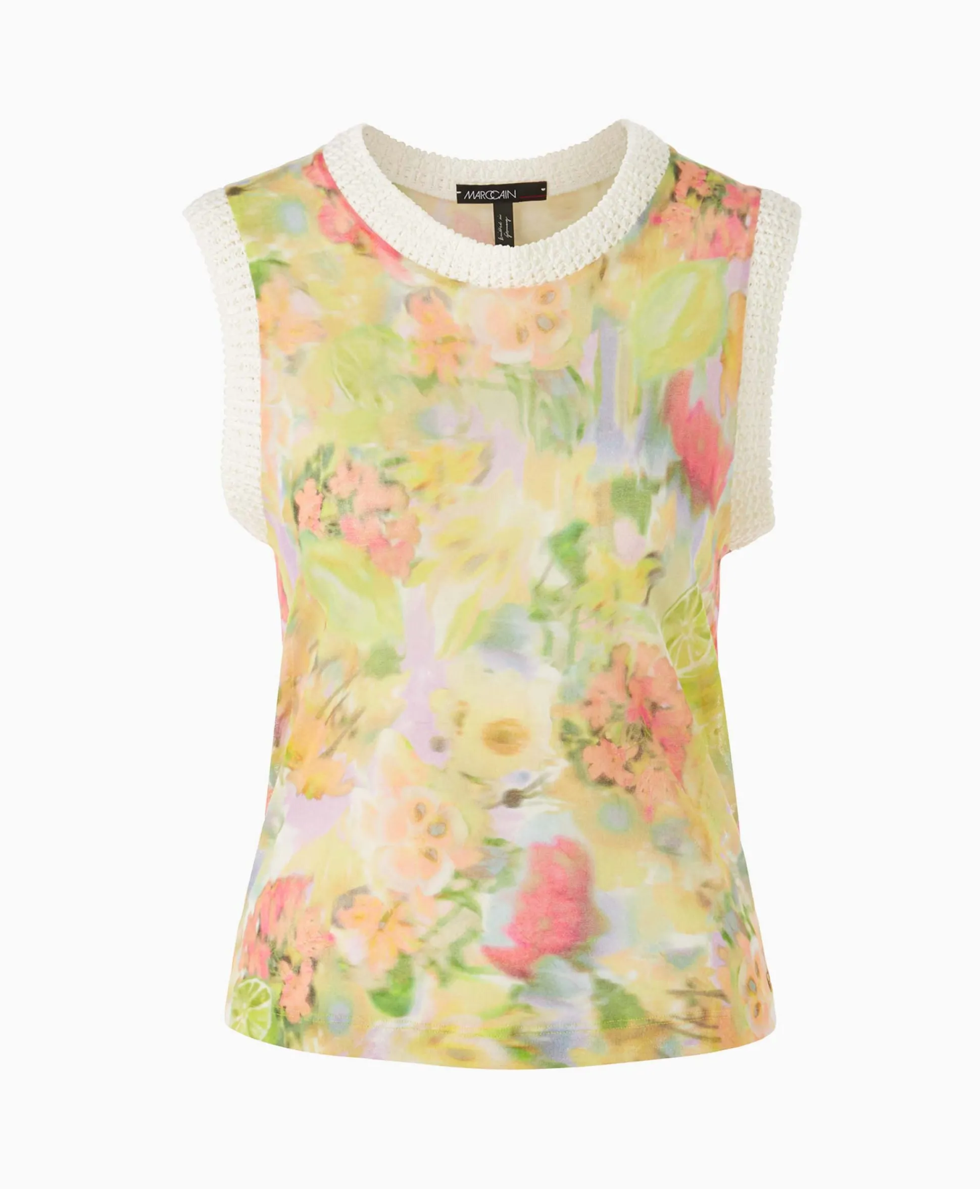 New Top Wc 61.09 M34 Midden Geel Dames T-Shirts & Tops