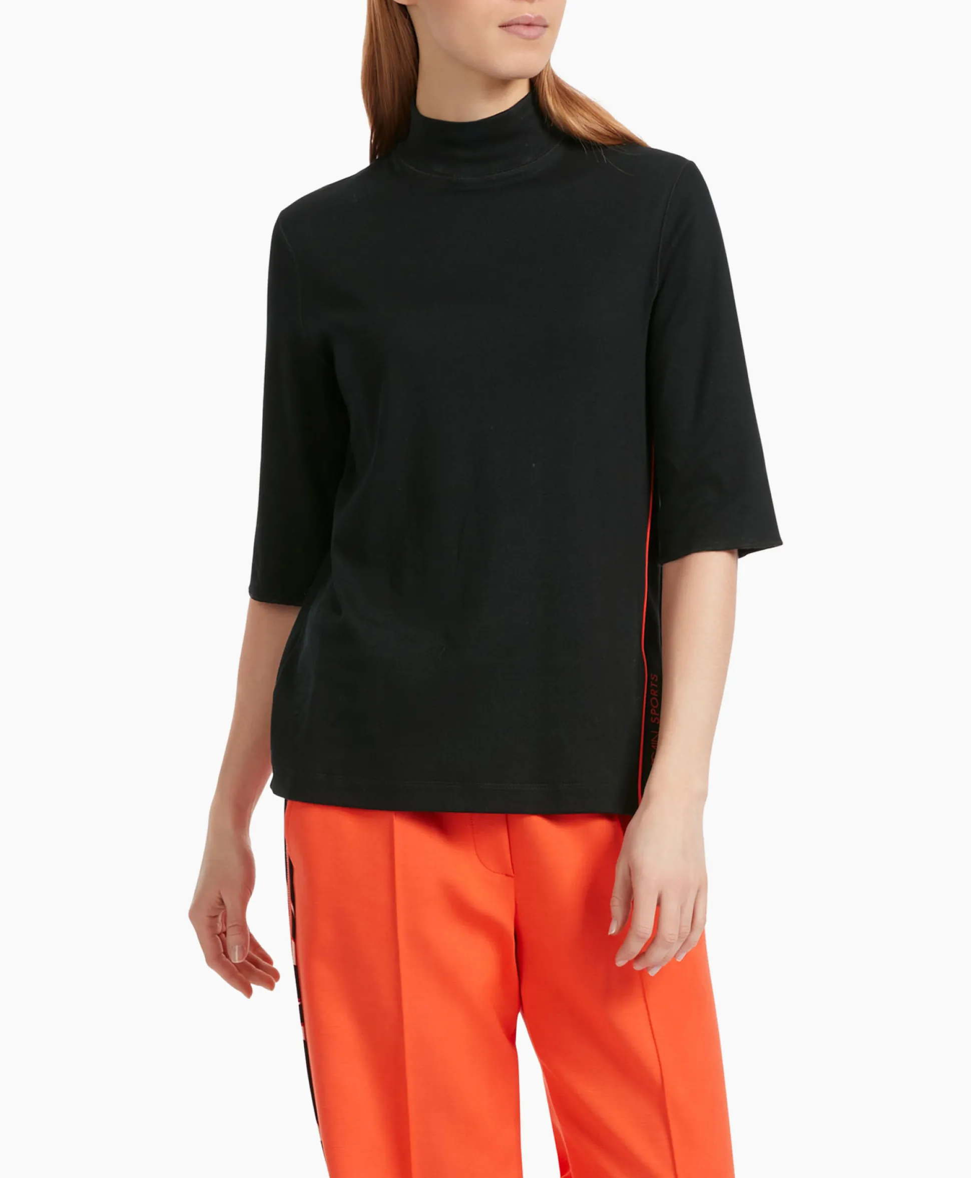Store T-Shirt Vs 48.06 J27 Zwart Dames Truien