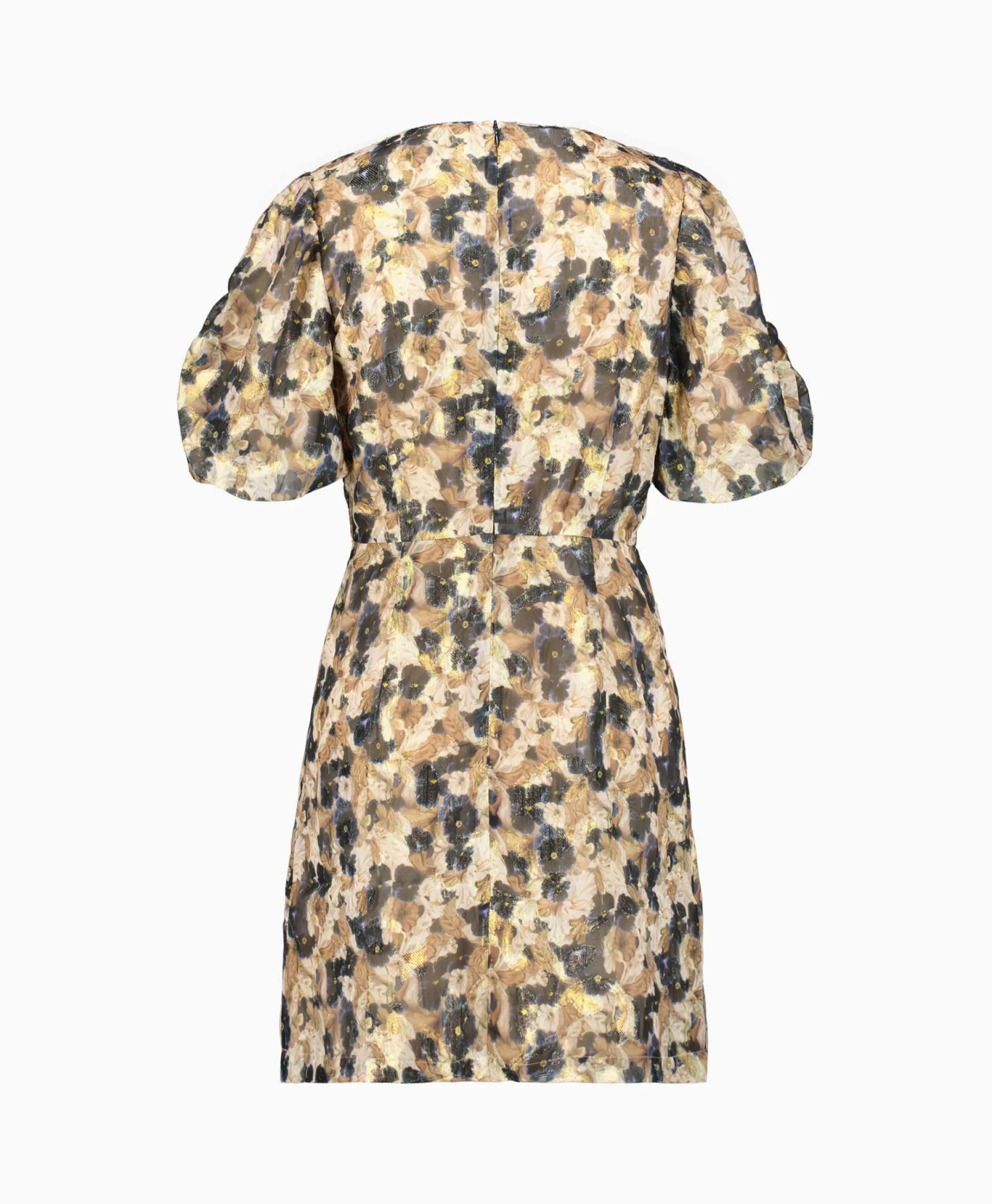 Online Mini Jurk 233-1317-23335 Beige Dames Jurken
