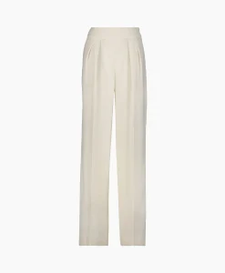 Clearance Pantalon Arrow-J3Tkn01 Ecru Dames Broeken