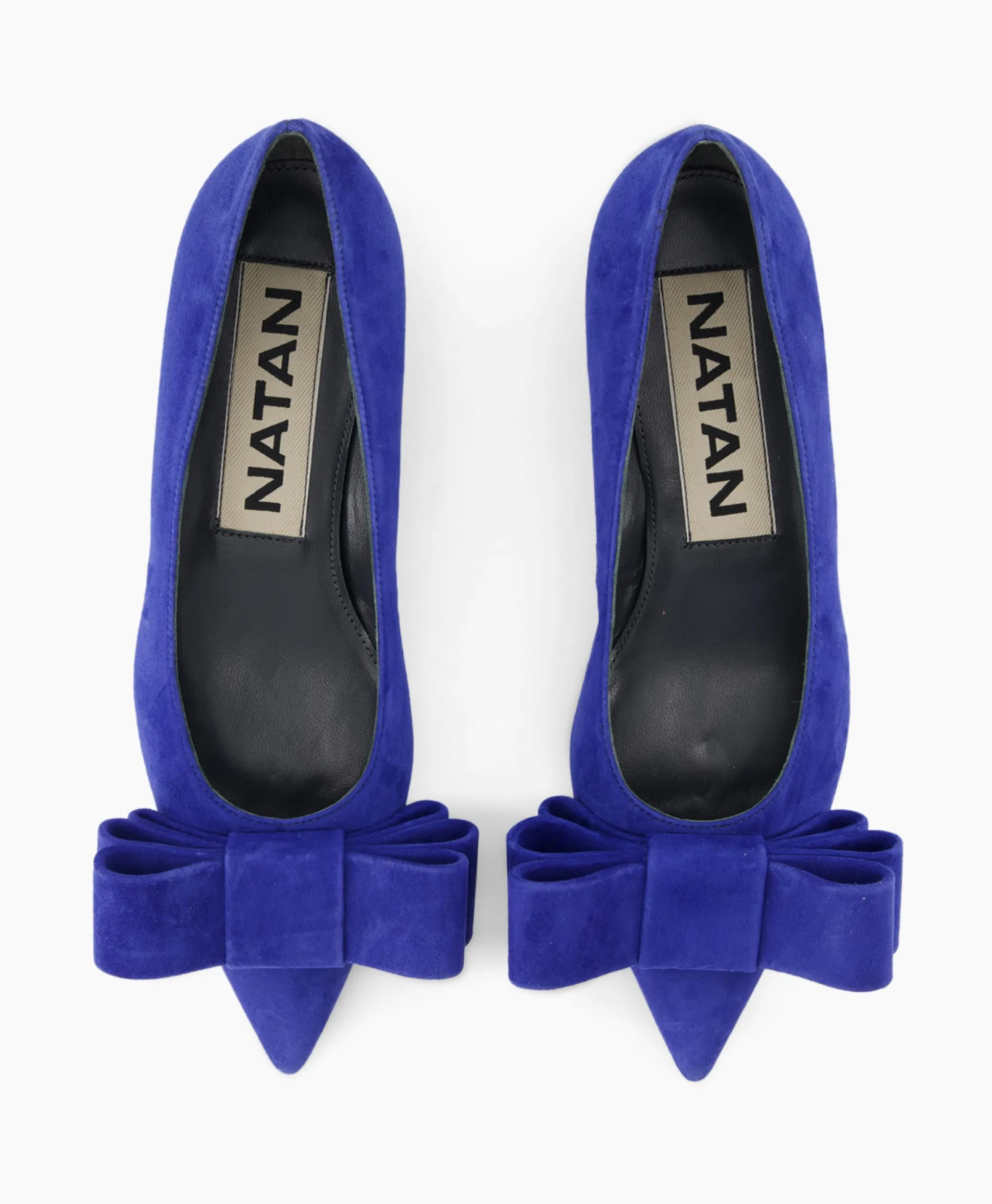 Best Sale Ballerina Cam Electrico Leder Blauw Dames Instappers