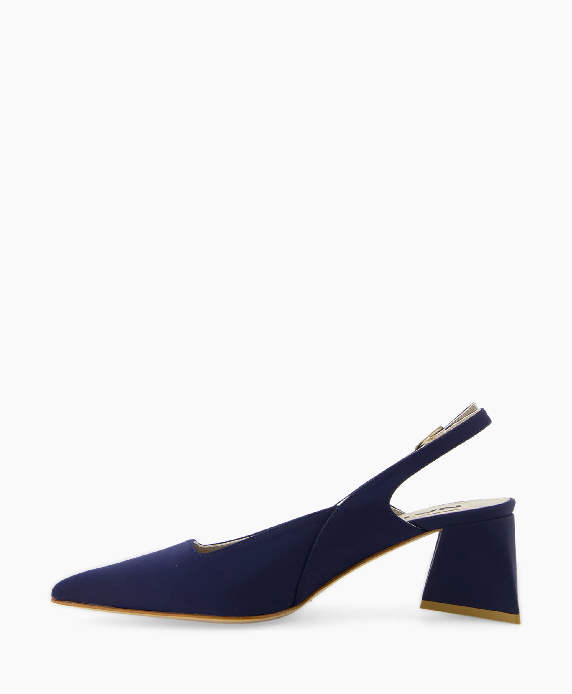 Best Pump Stretch Morelli 9 Blu Scuro Blauw Dames Pumps