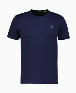 Best T-Shirt Korte Mouw Short Sleeve Donker Blauw Heren T-Shirts