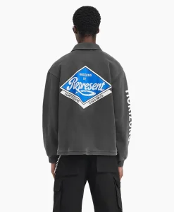 New Pullover Classic Part Quarter Zip Zwart Heren Truien