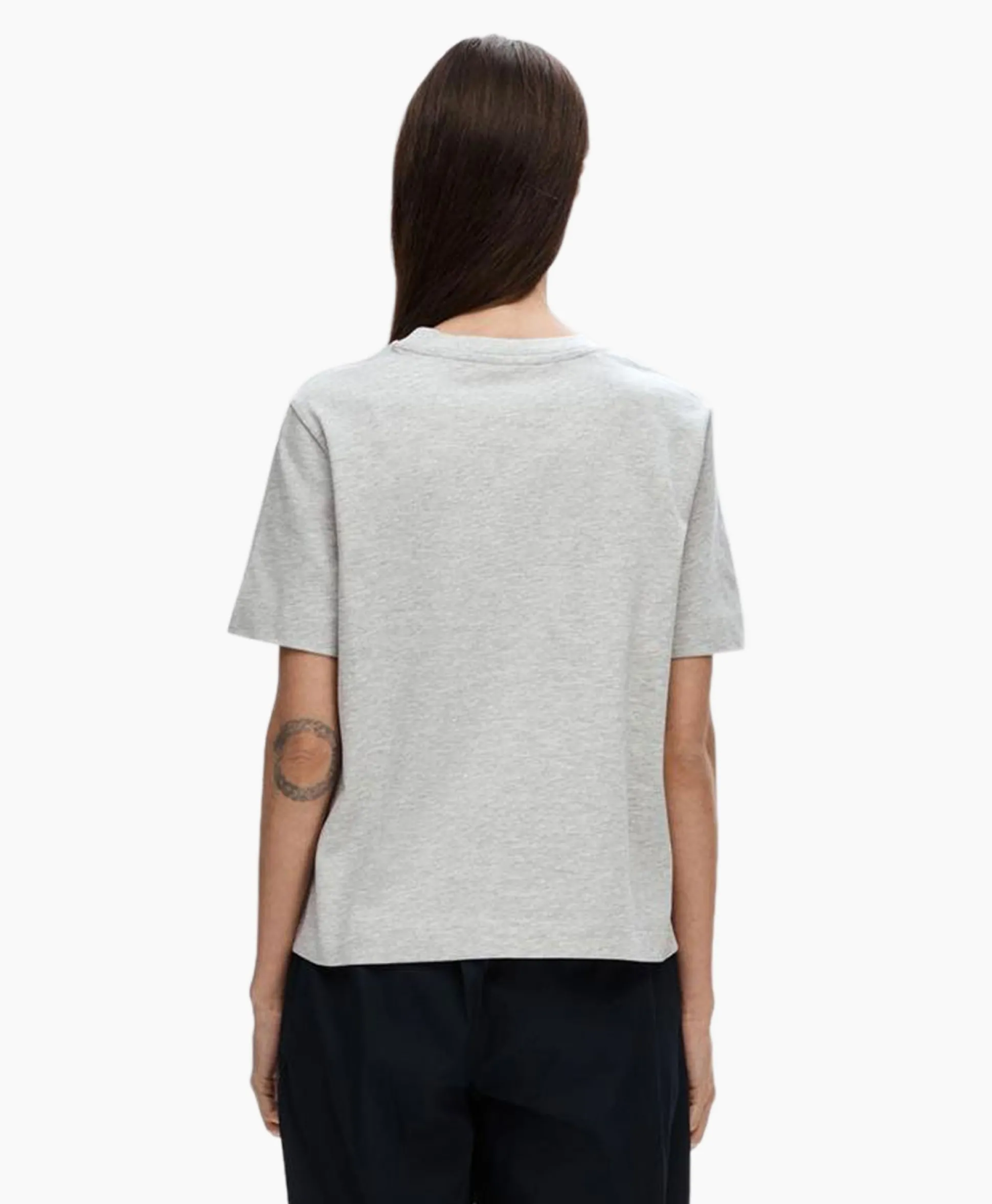 Cheap T-Shirt Essential Ssboxy Tee Noos Licht Grijs Dames T-Shirts & Tops