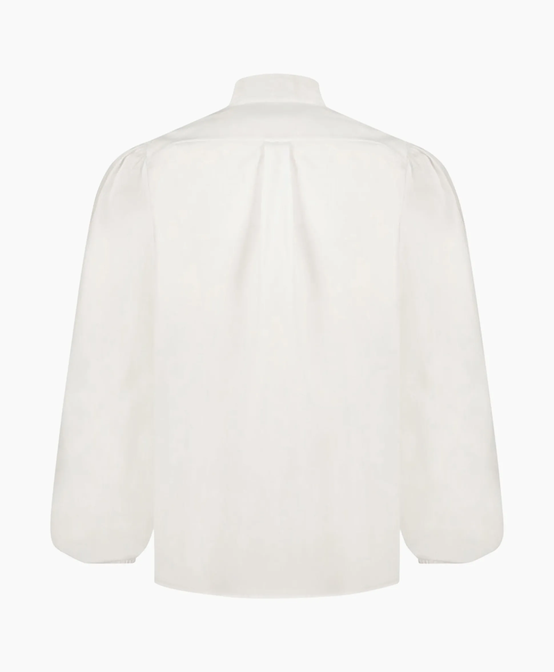 New Blouse Shirley Poplin Wit Dames Blouses