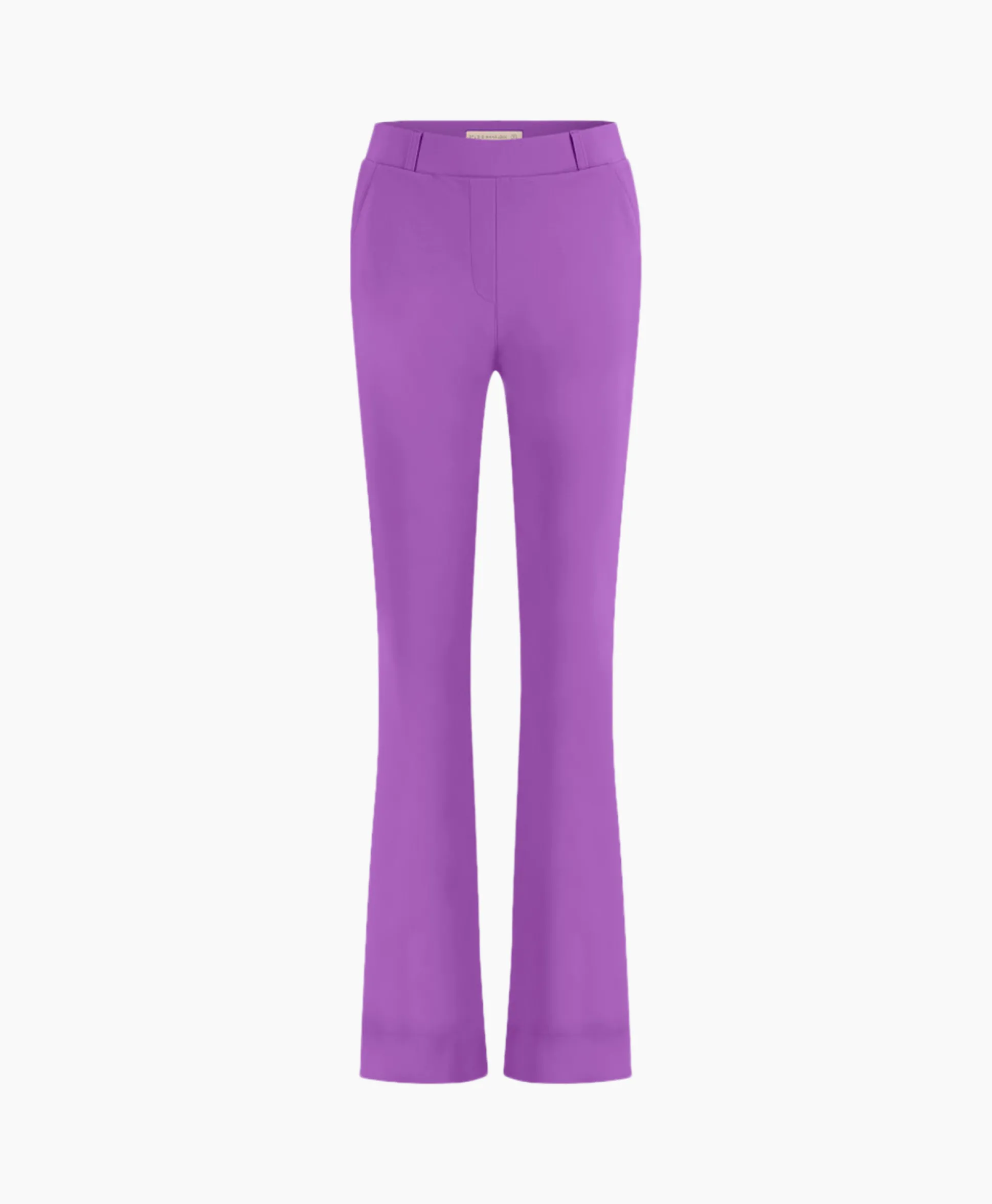 Cheap Broek Flair Bonded Trousers Paars Dames Broeken