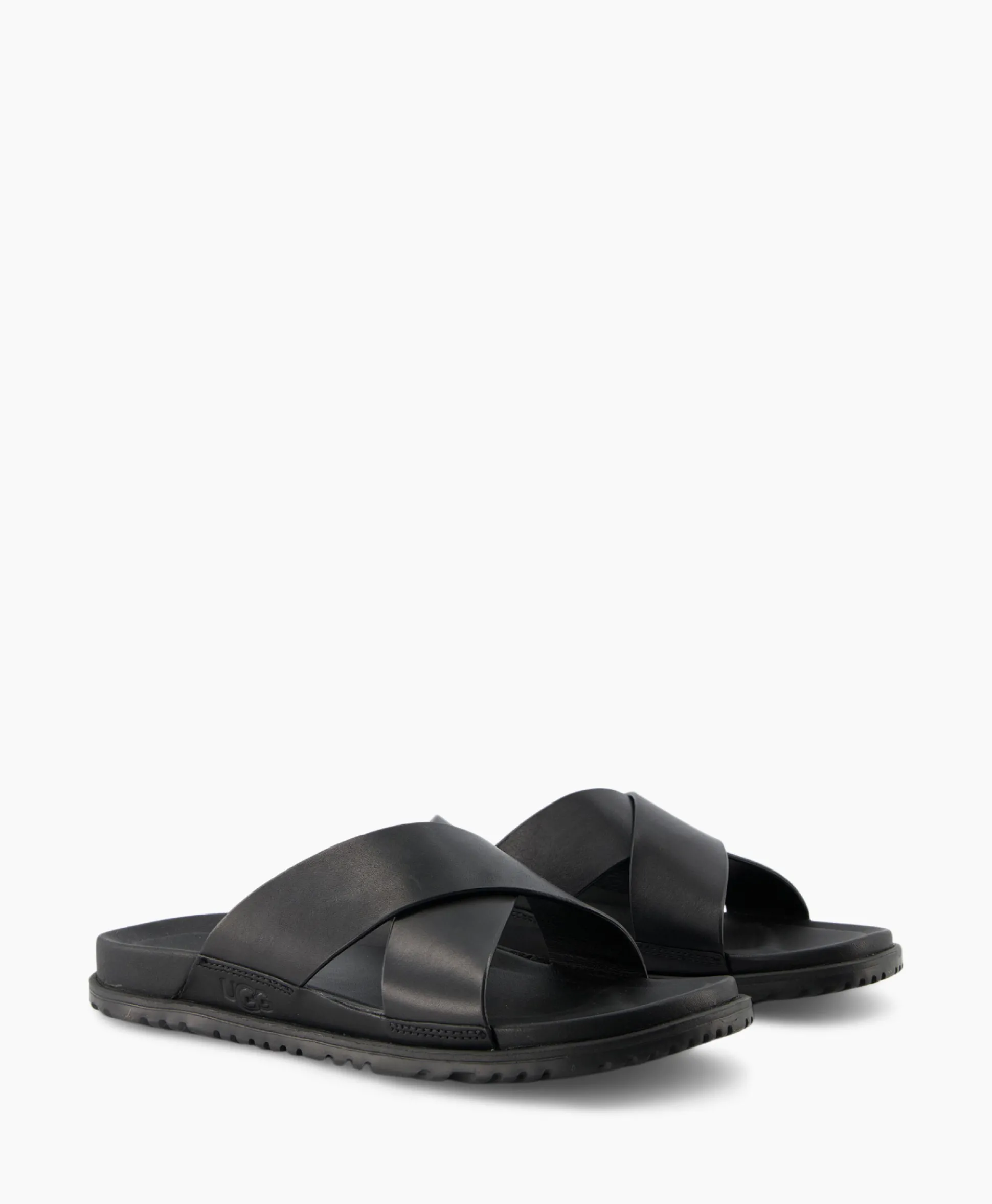 Fashion Sandaal Wainscott Slide Zwart Dames Sandalen