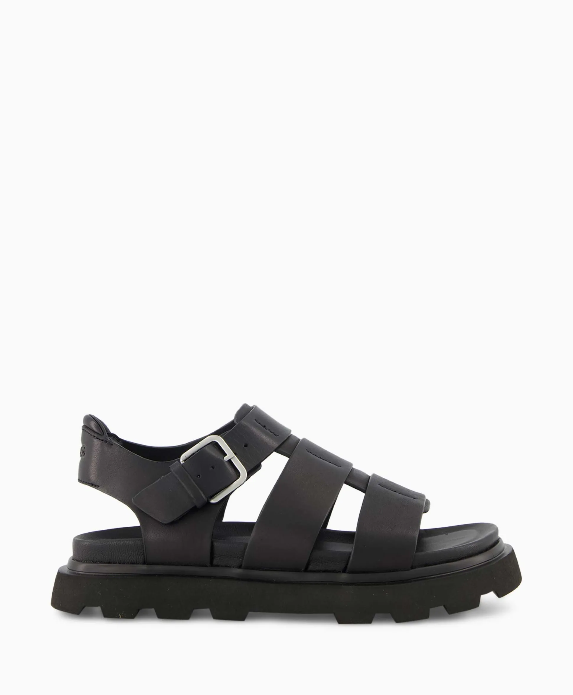 Sale Sandaal Zonder Hak Capitelle Strap Zwart Dames Sandalen