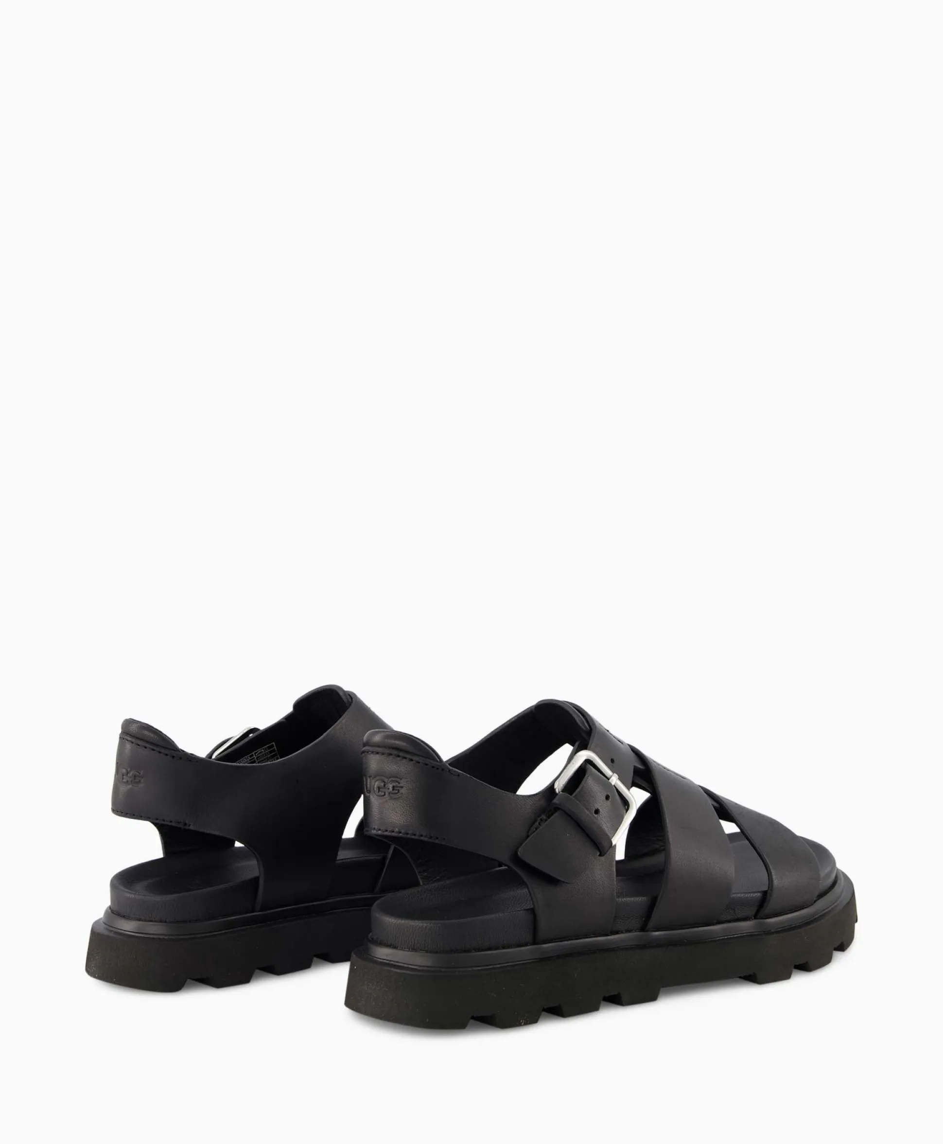 Sale Sandaal Zonder Hak Capitelle Strap Zwart Dames Sandalen