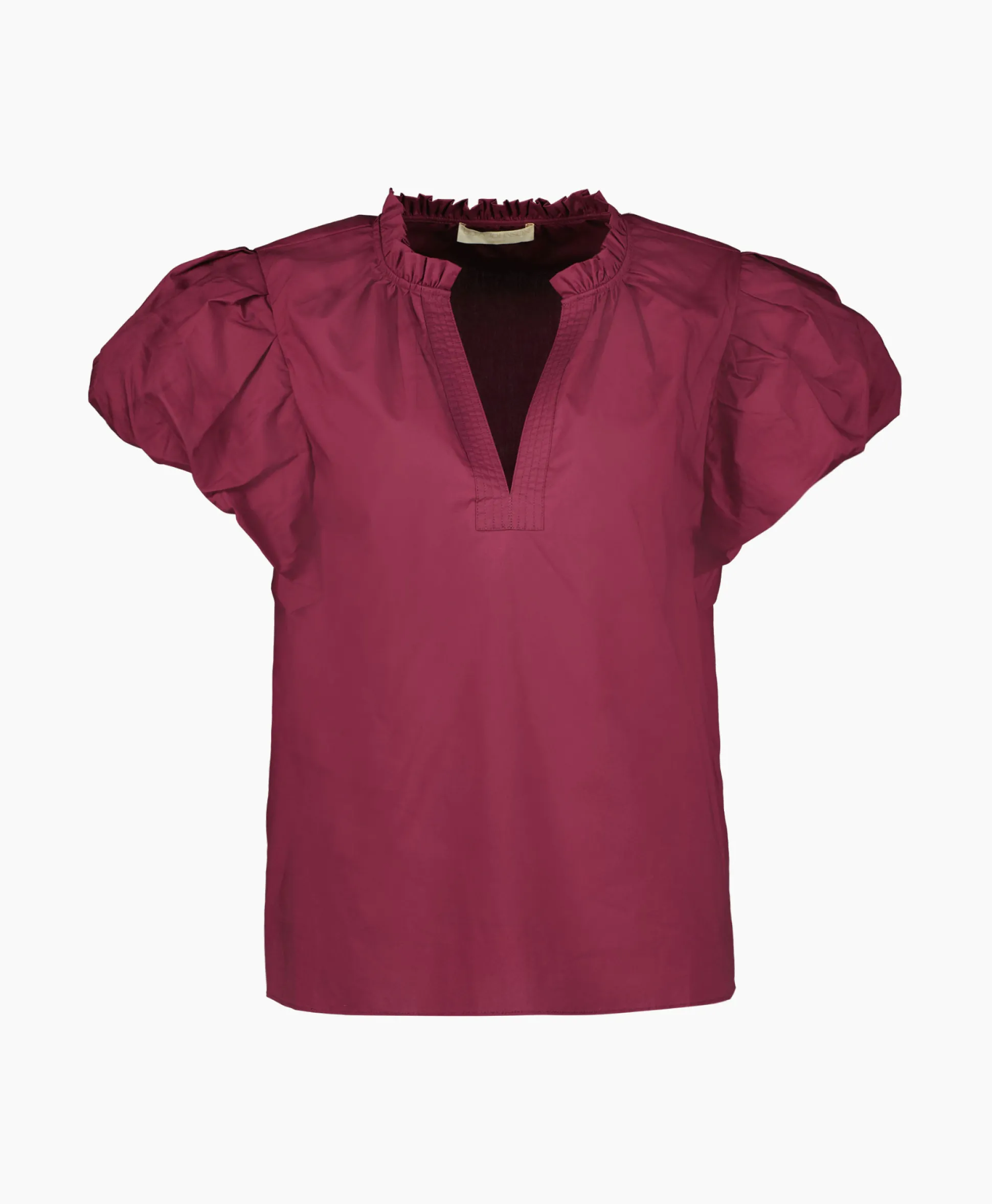 Shop Blouse Klara Bordeaux Dames Blouses