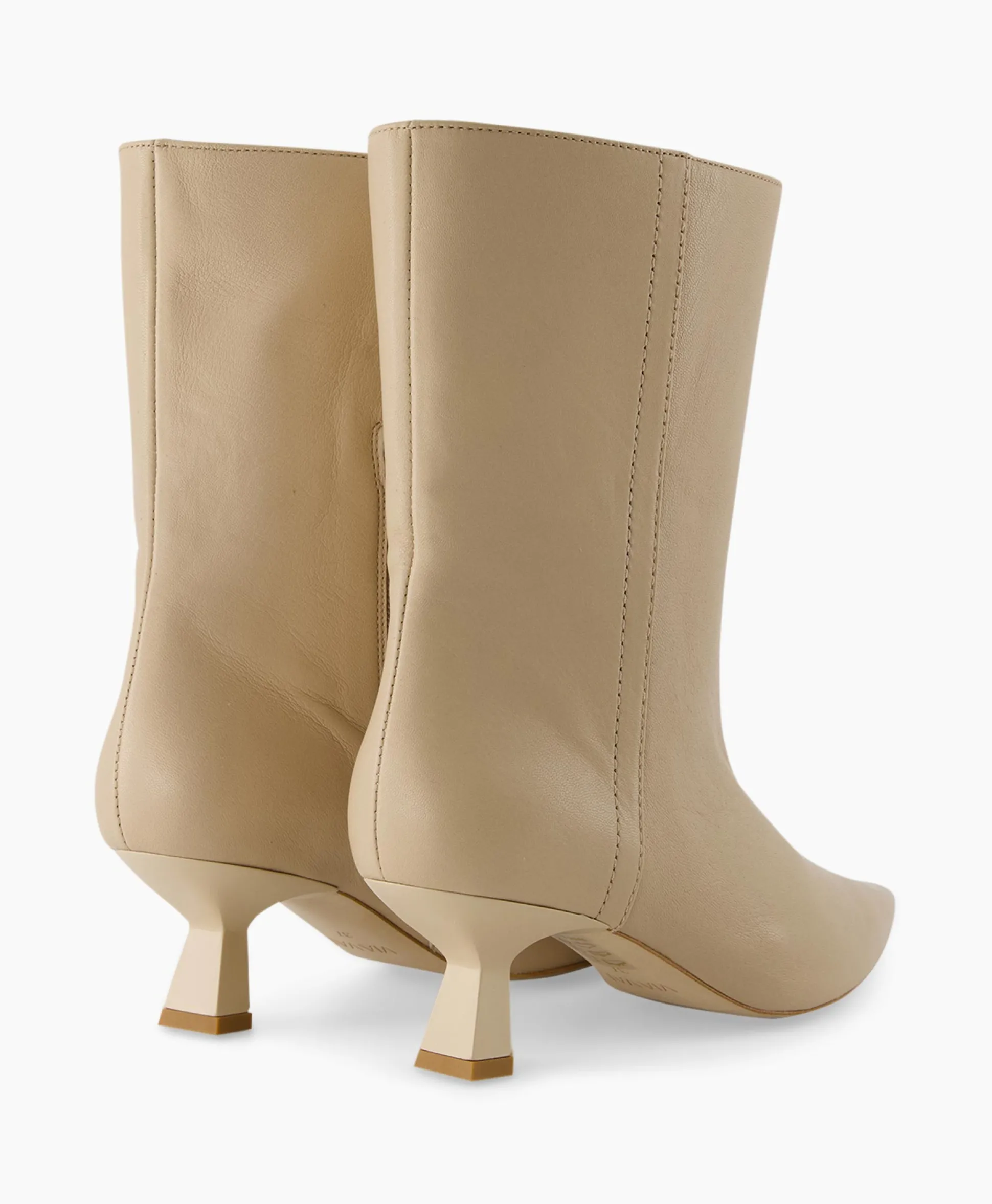 Clearance Enkellaars Suzy Gianna Beige Dames Laarzen