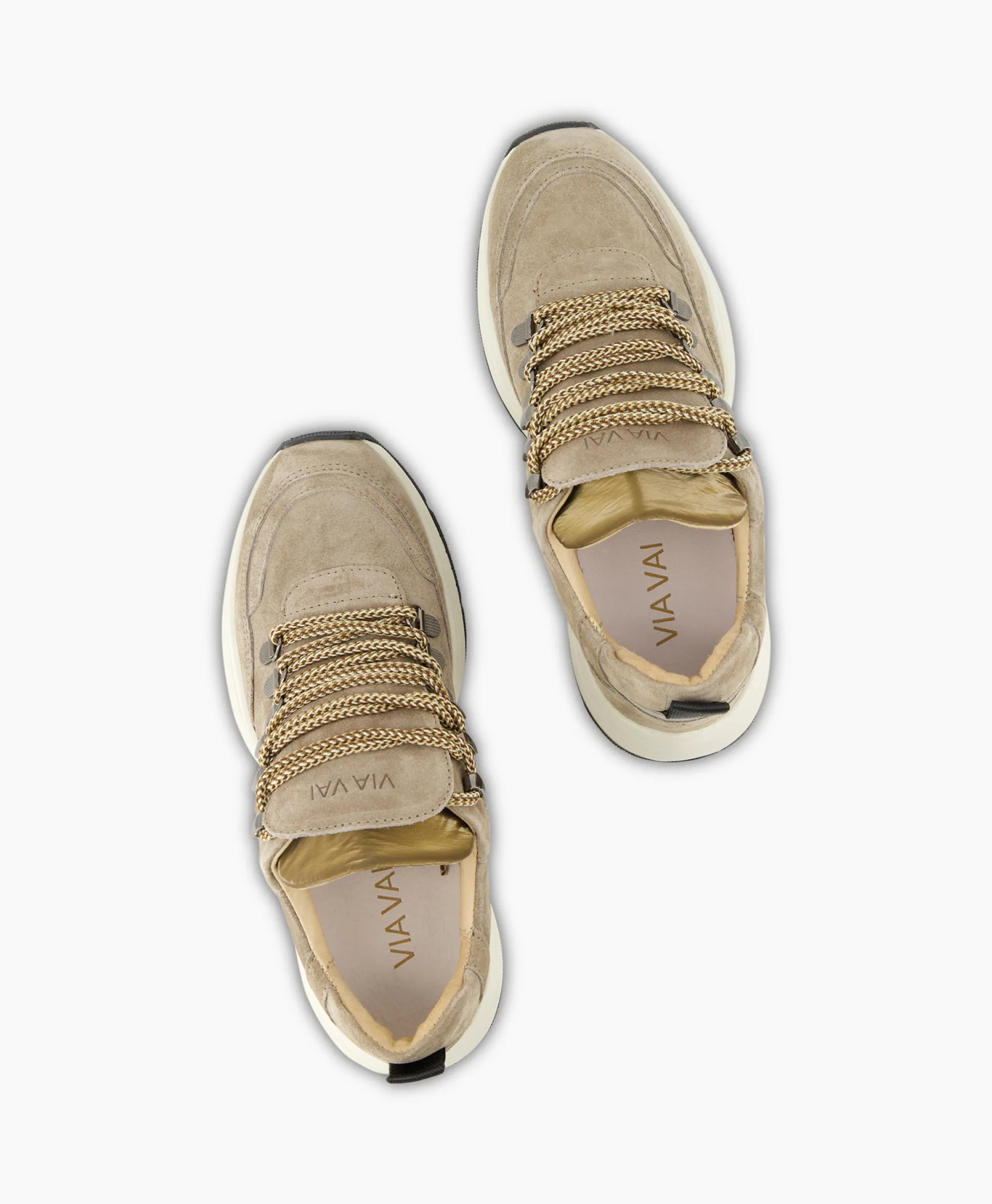 Fashion Sneaker Pepper Clay Taupe Dames Sneakers