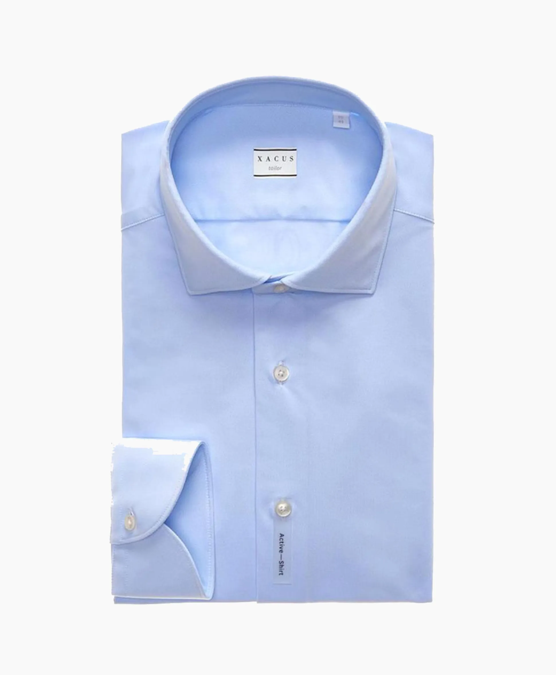 Outlet Active Shirt Licht Blauw Heren Overhemden
