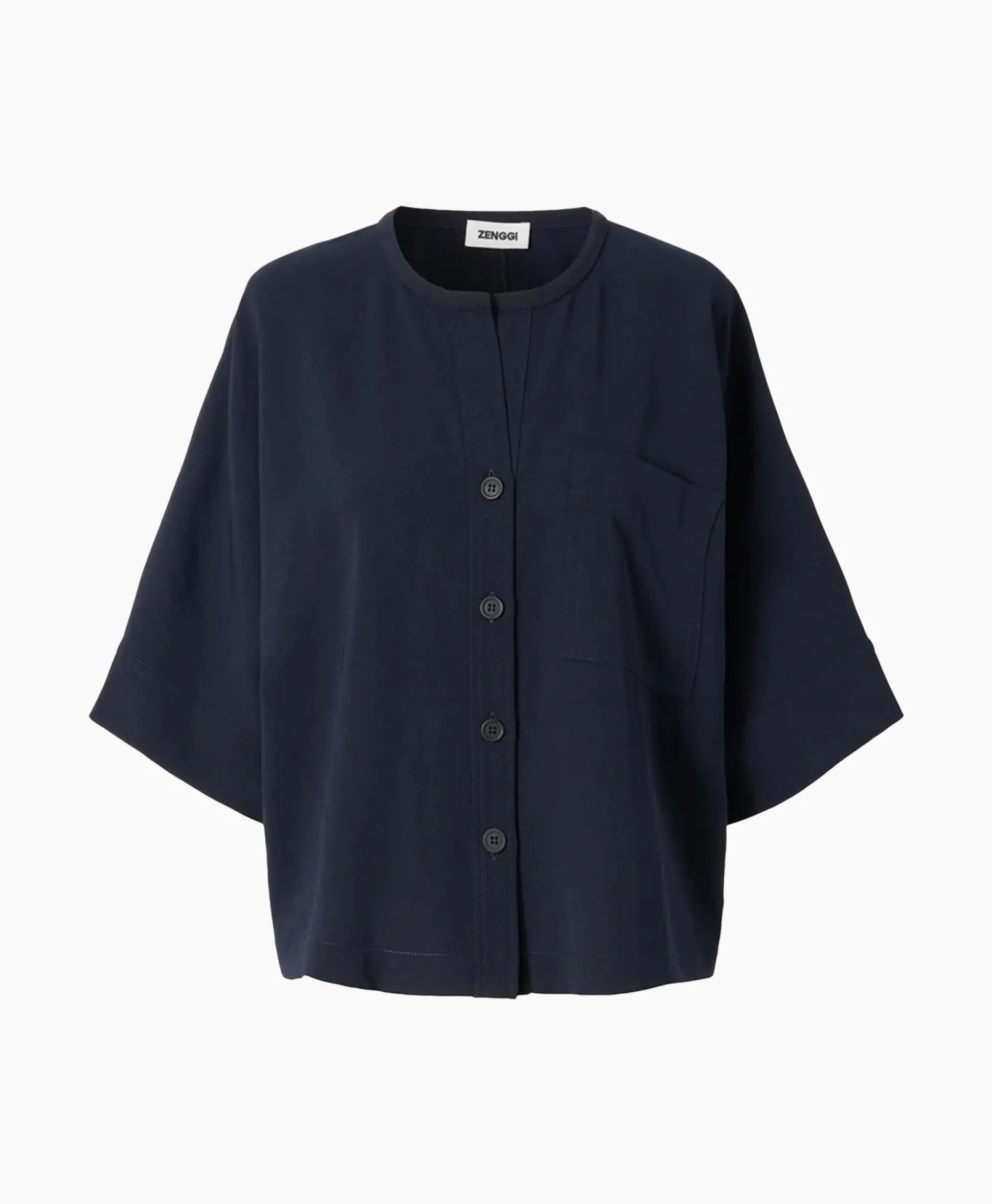Flash Sale Tuniek Easy Top Donker Blauw Dames Tunieken